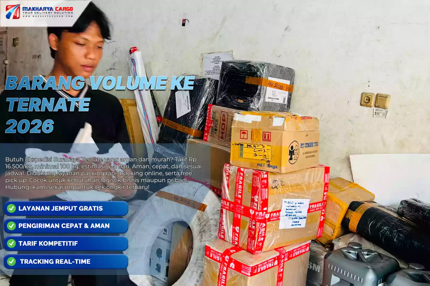 Barang Volume ke Ternate