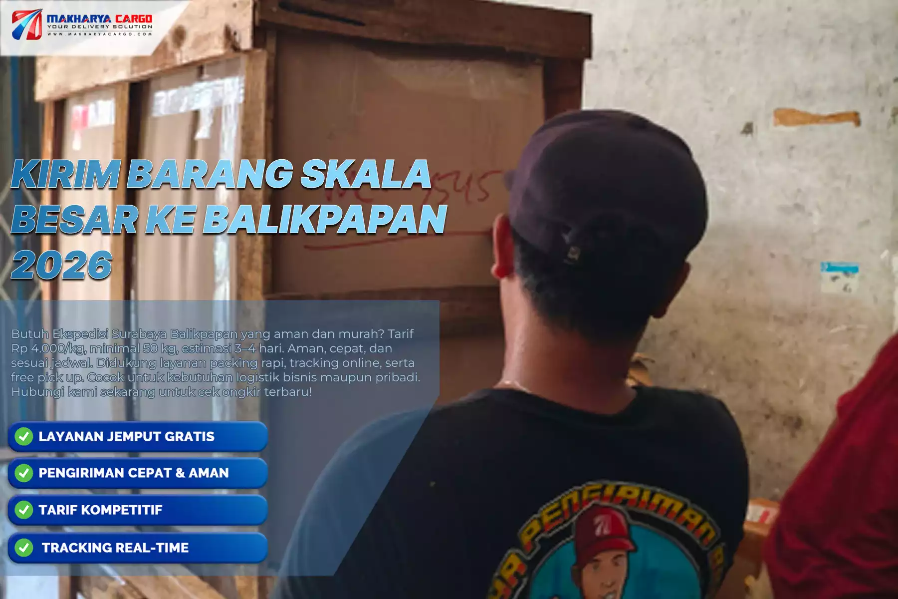 Kirim Barang Skala Besar ke Balikpapan