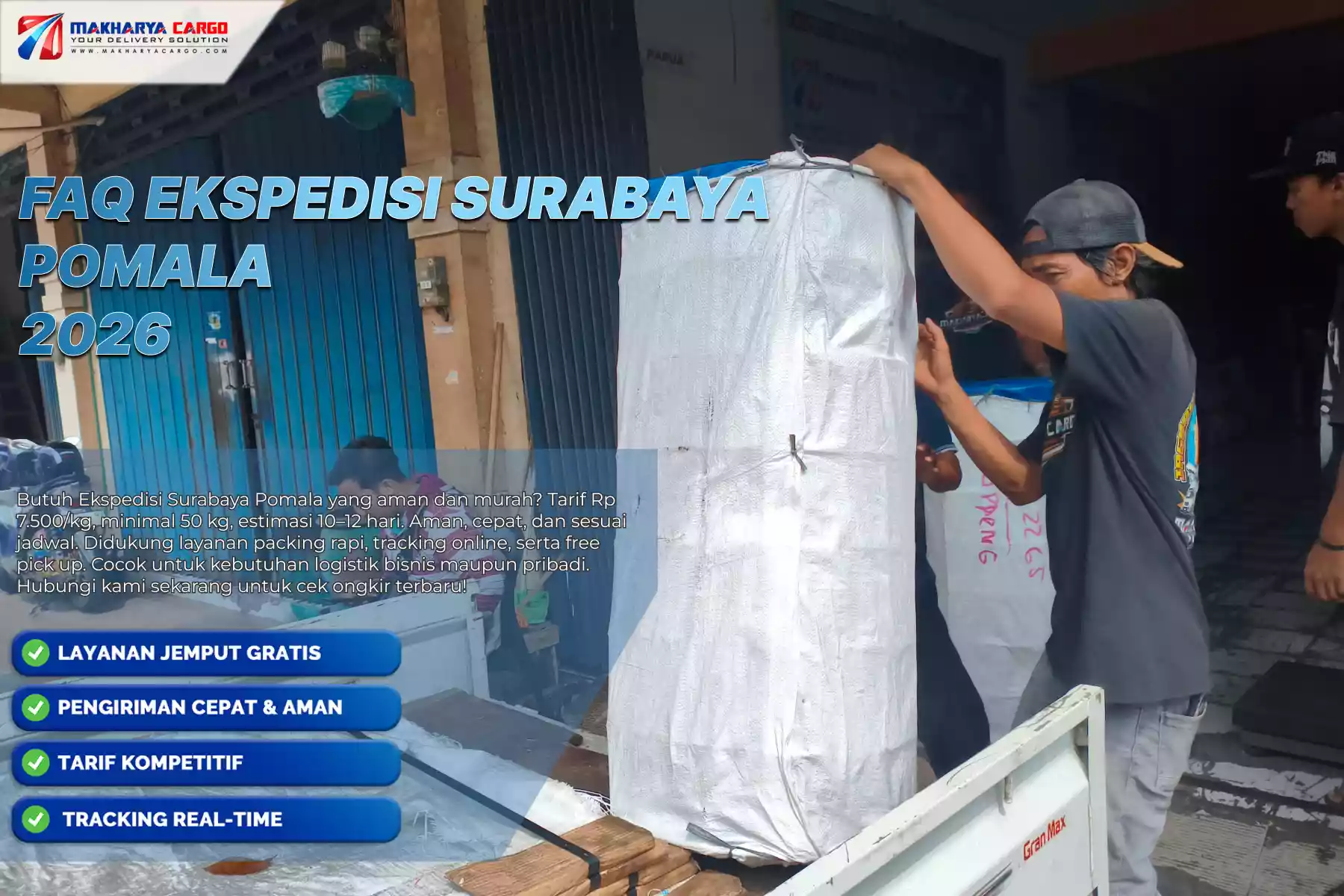 FAQ Ekspedisi Surabaya Pomala