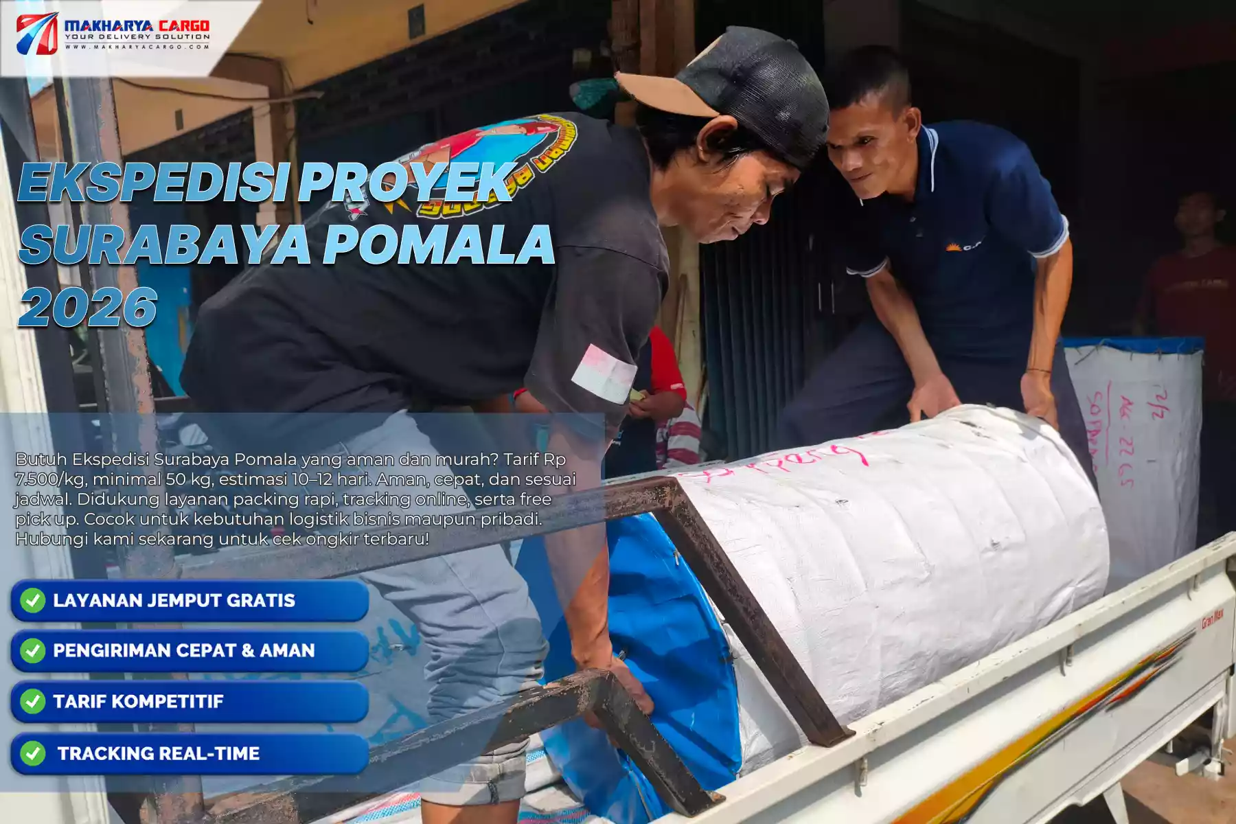 Ekspedisi Proyek Surabaya Pomala