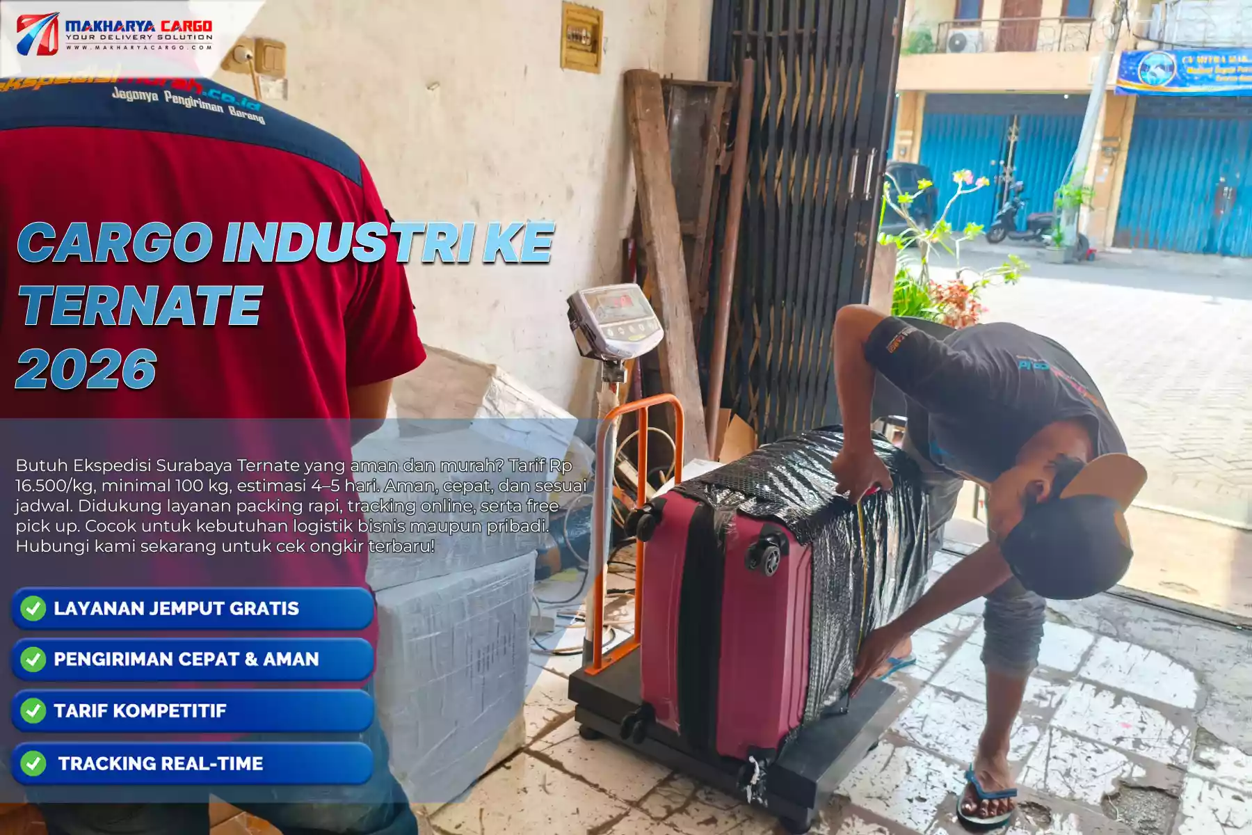 Cargo Industri ke Ternate