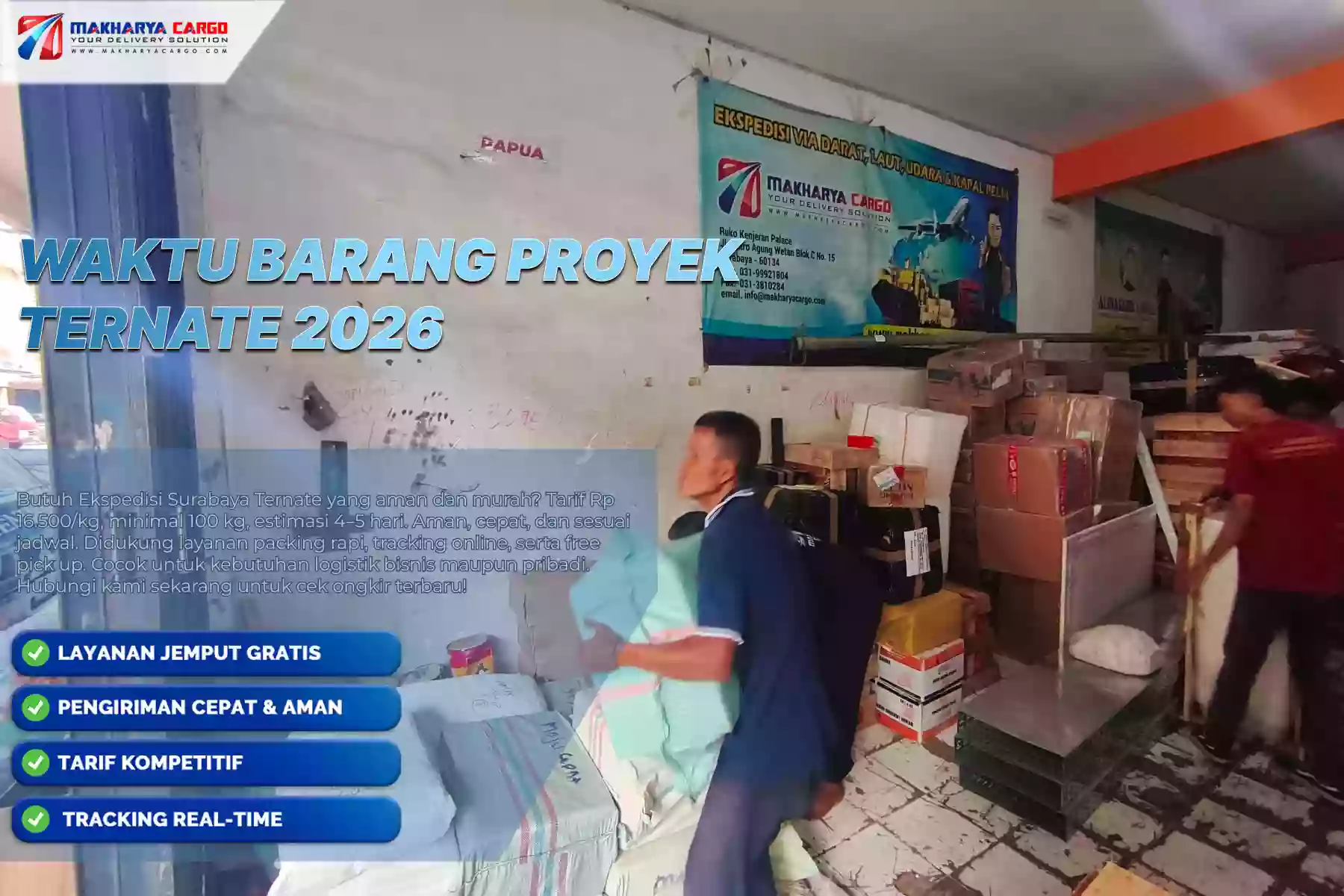 Waktu Barang Proyek Ternate