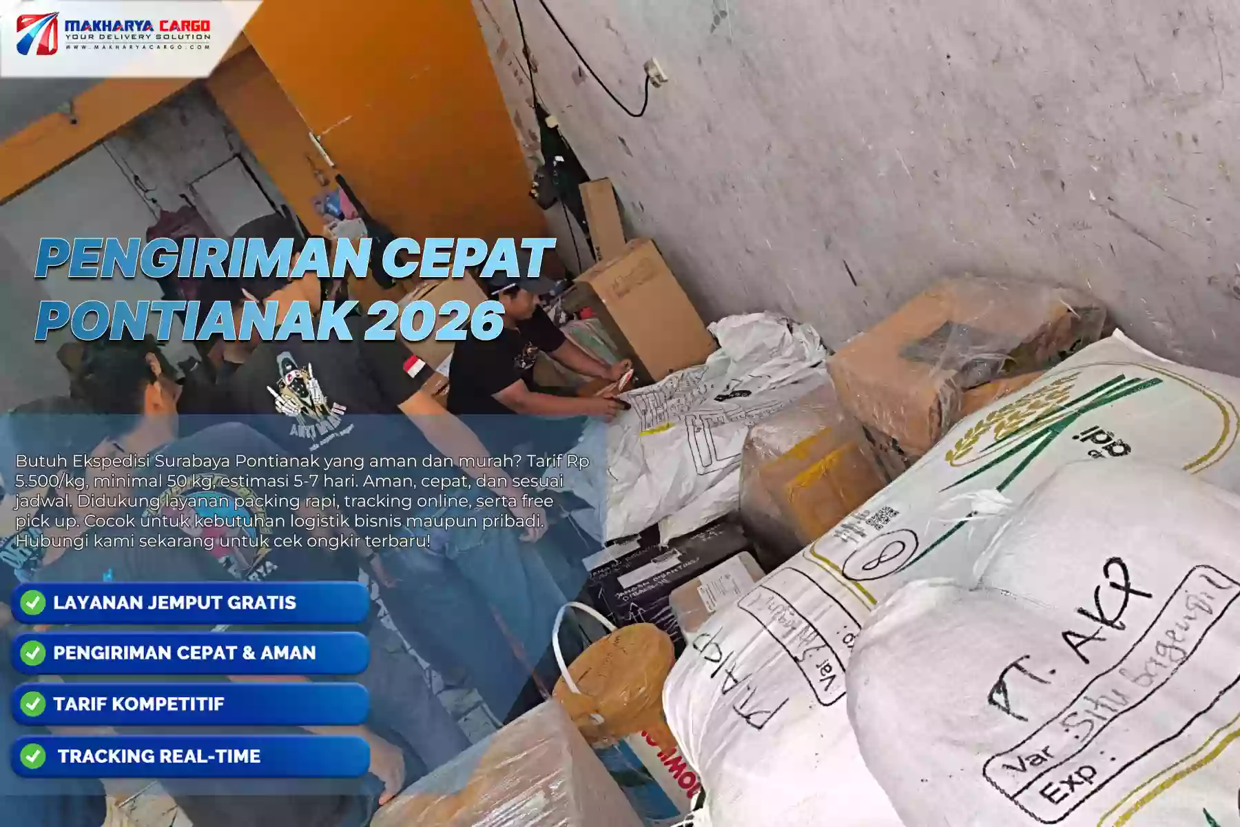 Pengiriman Cepat Pontianak