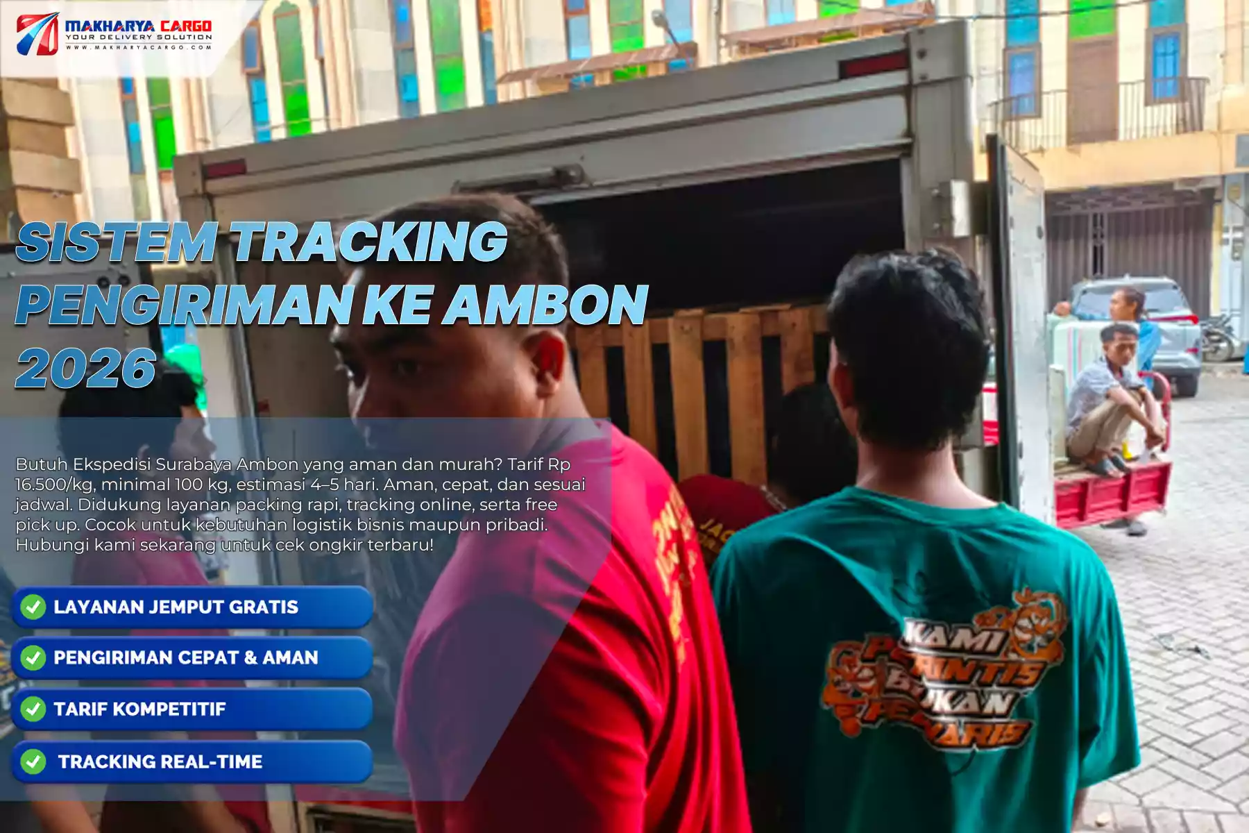 Sistem Tracking Pengiriman ke Ambon