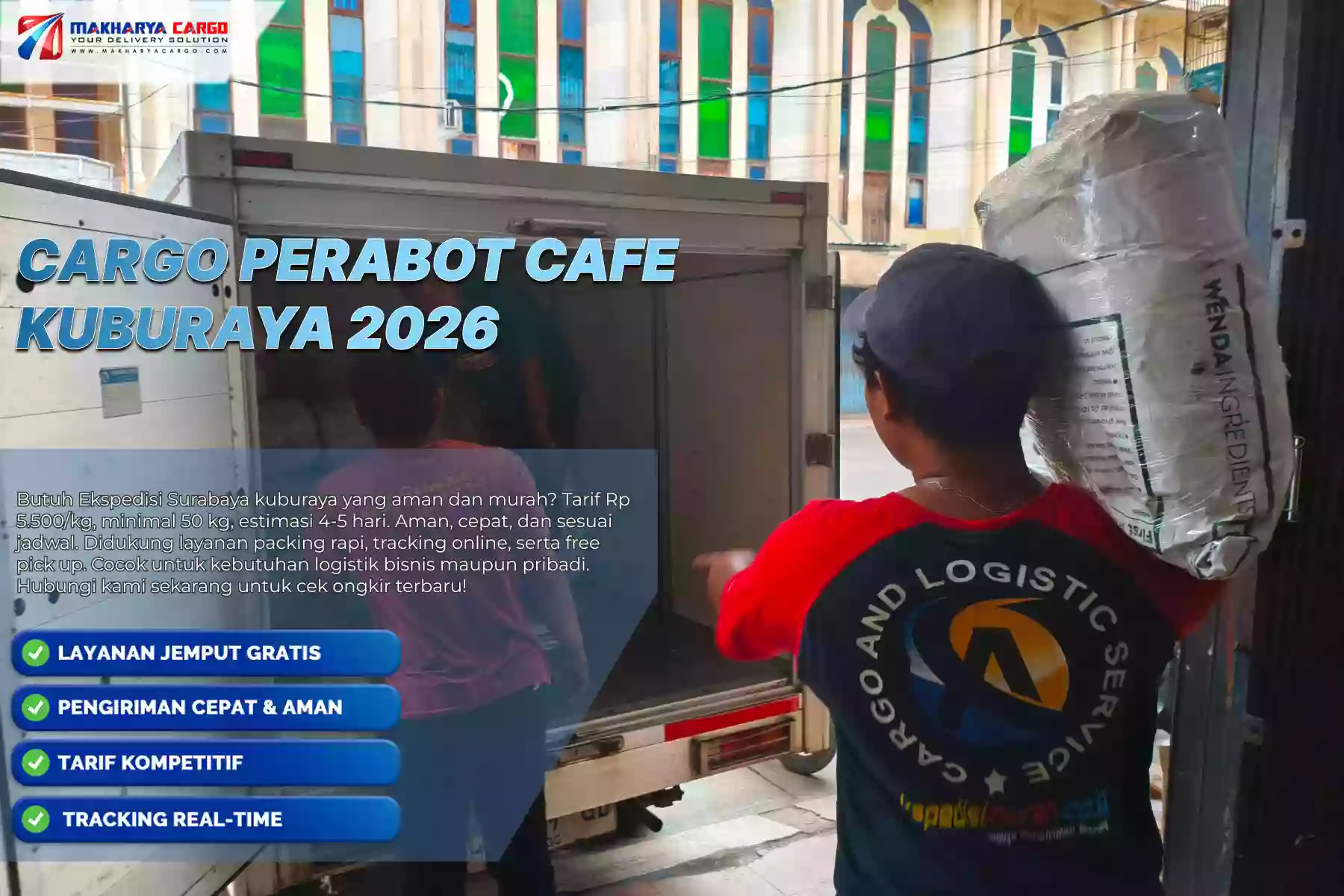 Cargo Perabot Cafe Kuburaya