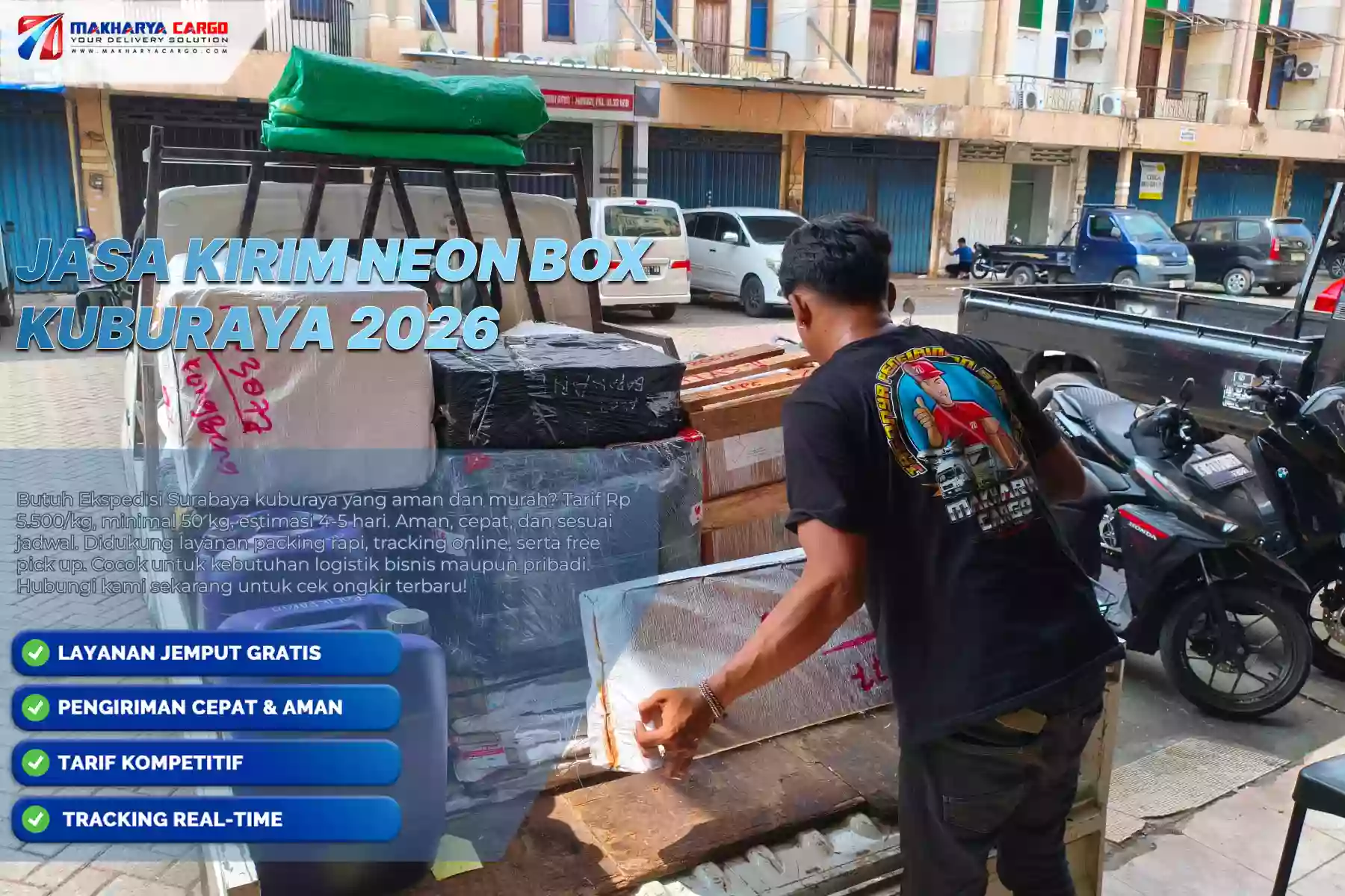 Jasa Kirim Neon Box Kuburaya