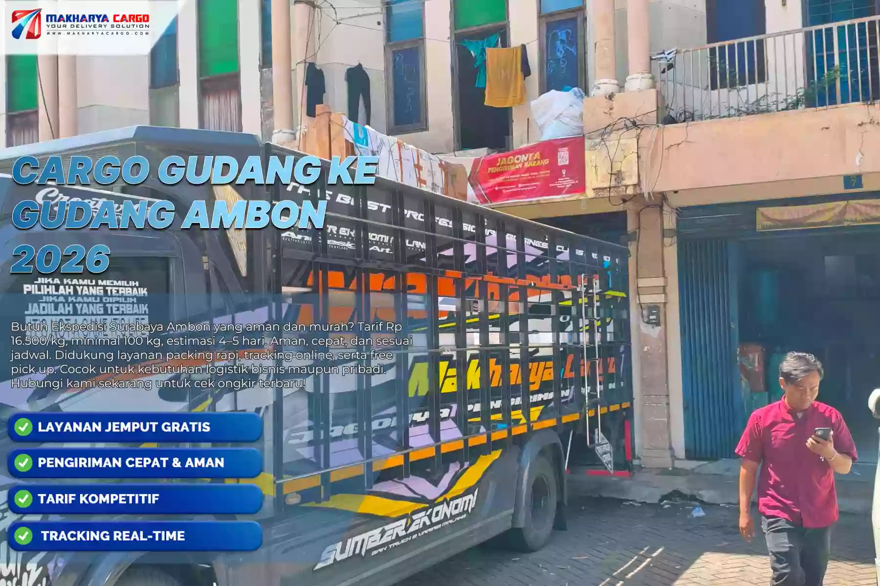 Cargo Gudang ke Gudang Ambon