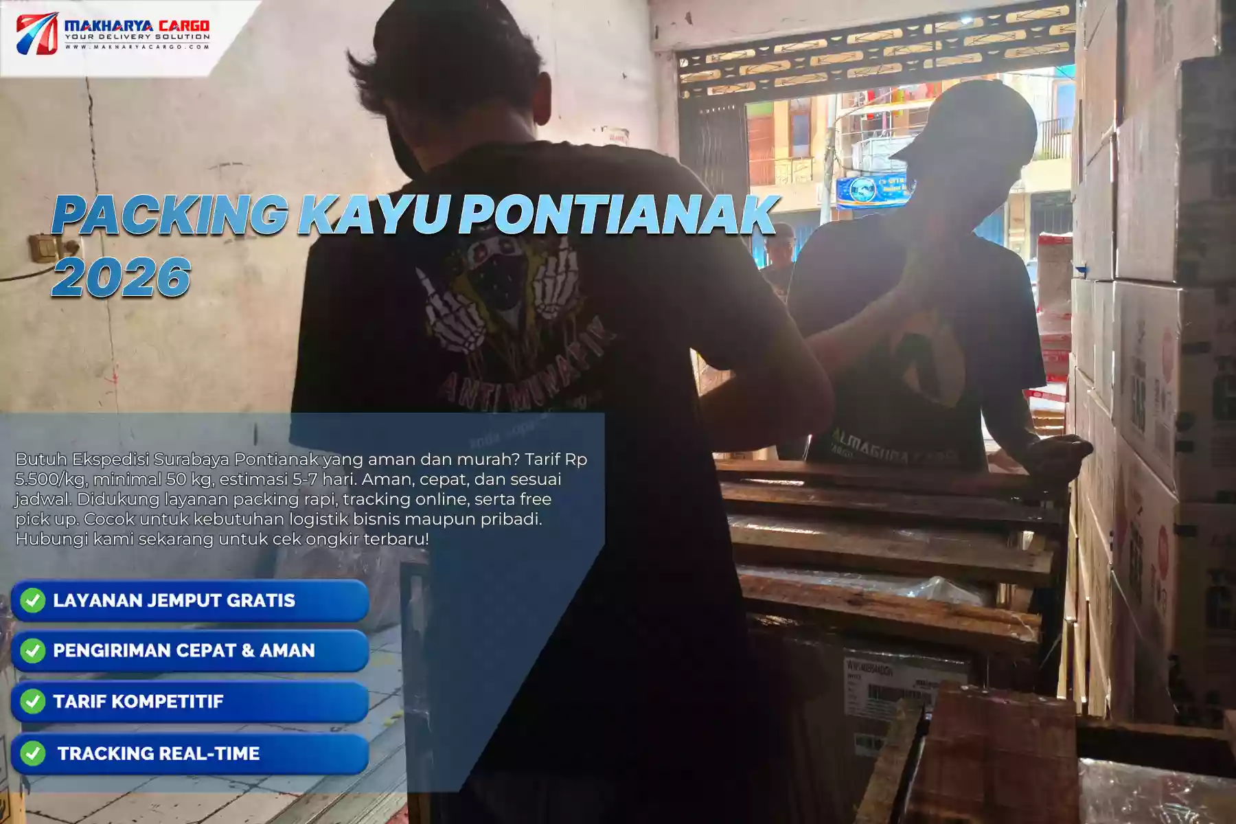 Packing Kayu Pontianak