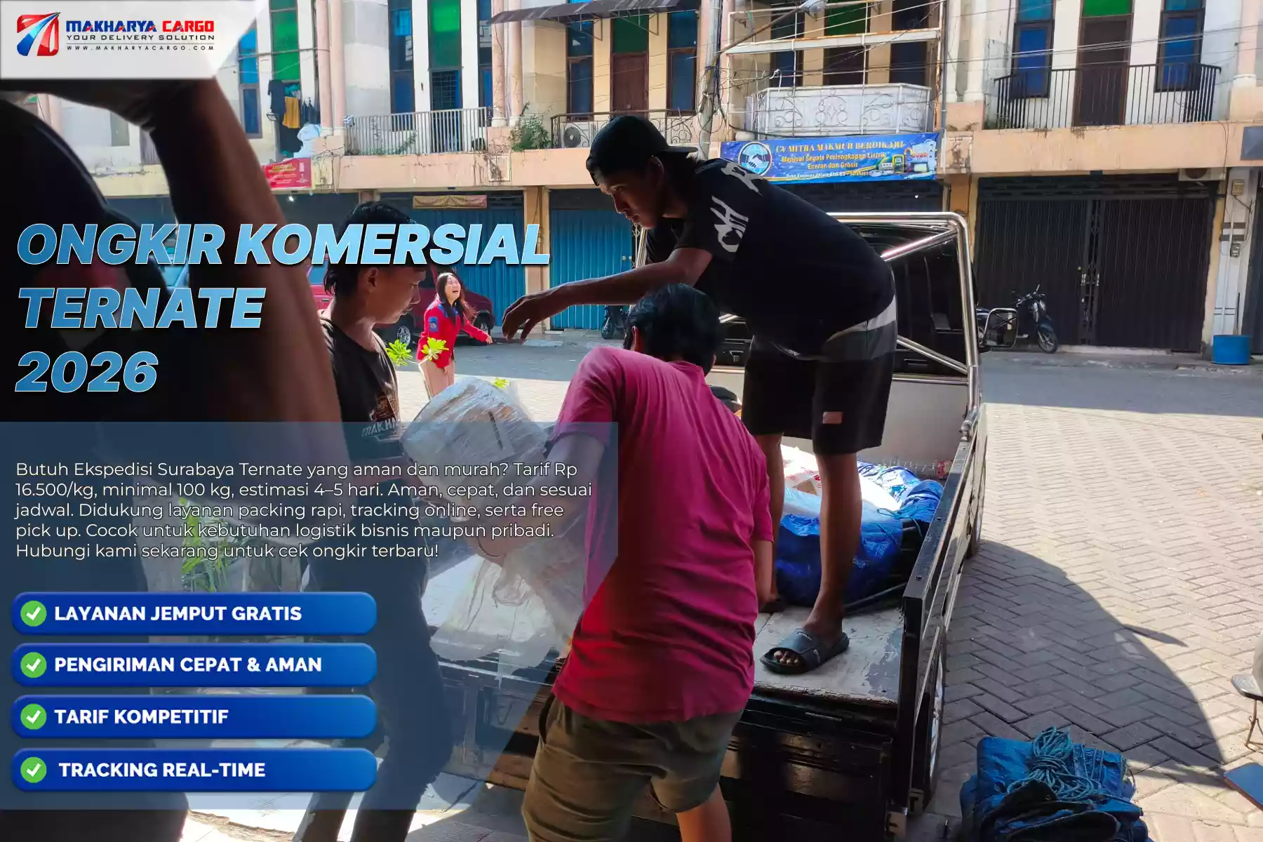 Ongkir Komersial Ternate
