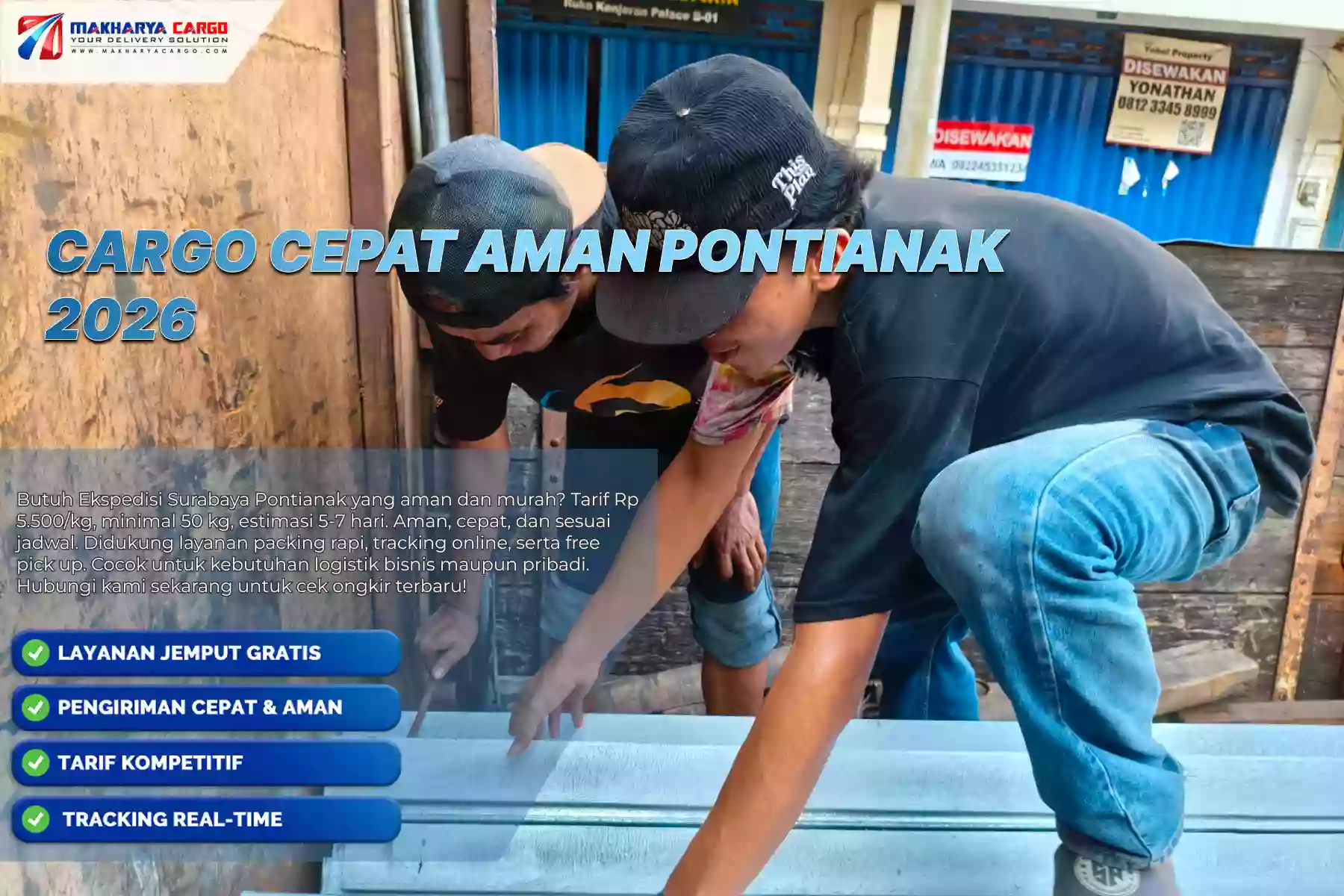 Cargo Cepat Aman Pontianak