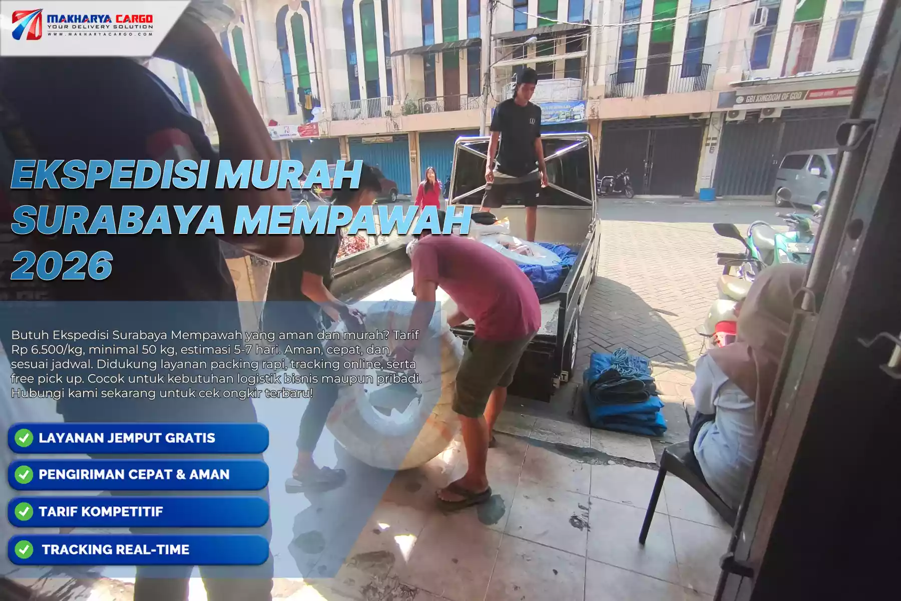 Ekspedisi Murah Surabaya Mempawah