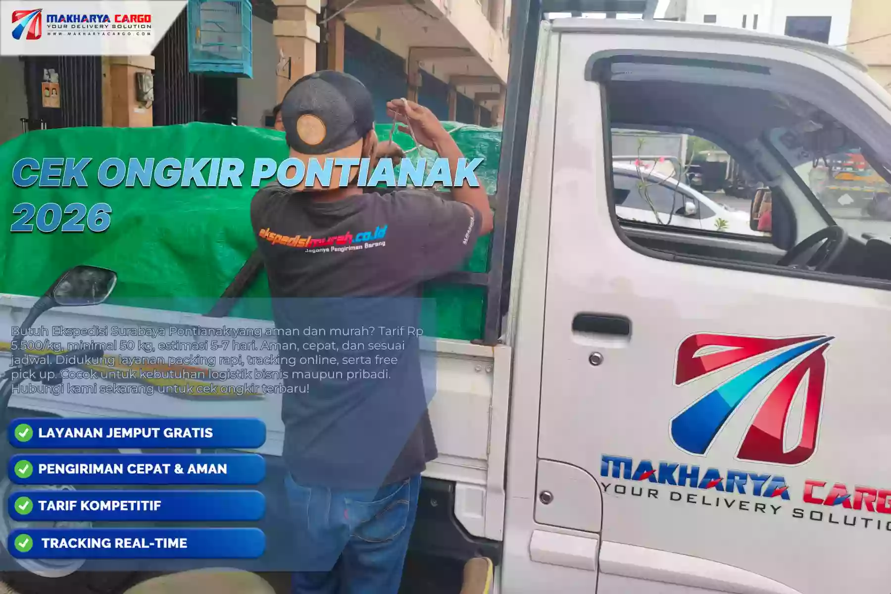 Cek Ongkir Pontianak