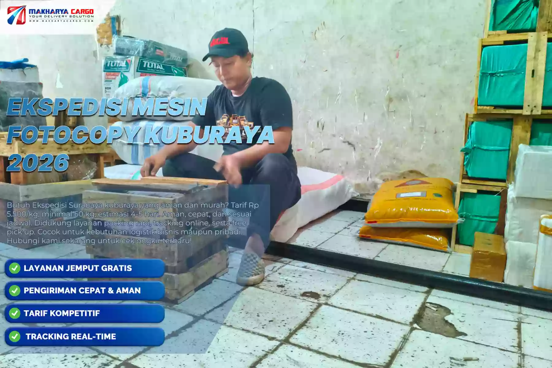Ekspedisi Mesin Fotocopy Kuburaya 