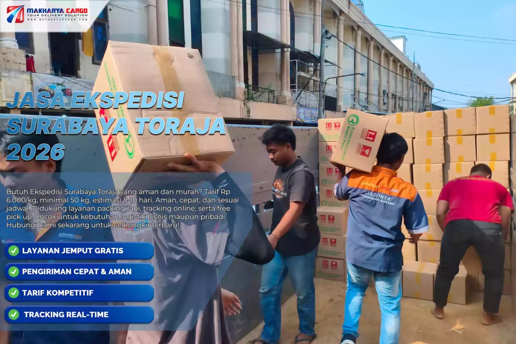 Jasa Ekspedisi Surabaya Toraja