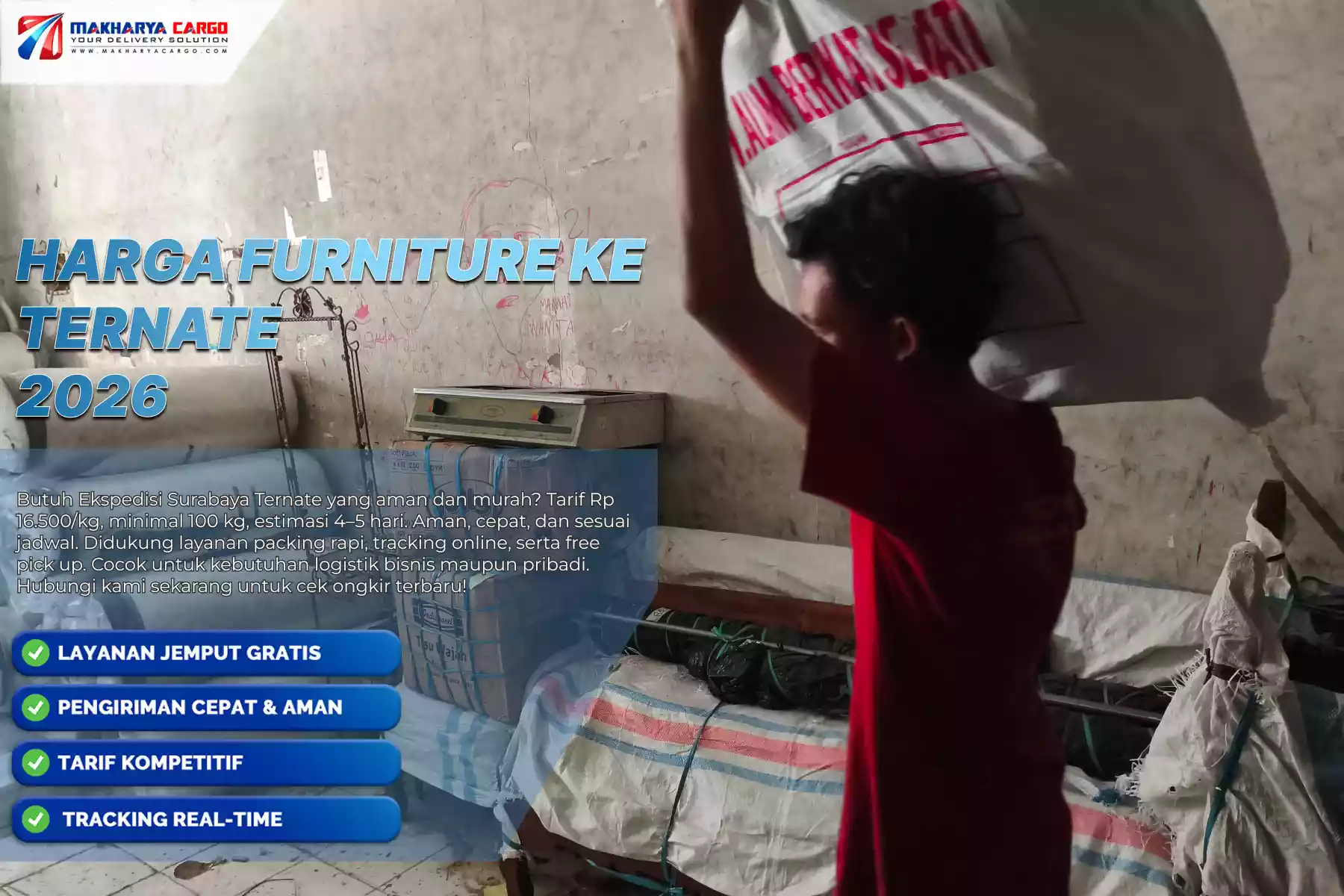 Harga Furniture ke Ternate