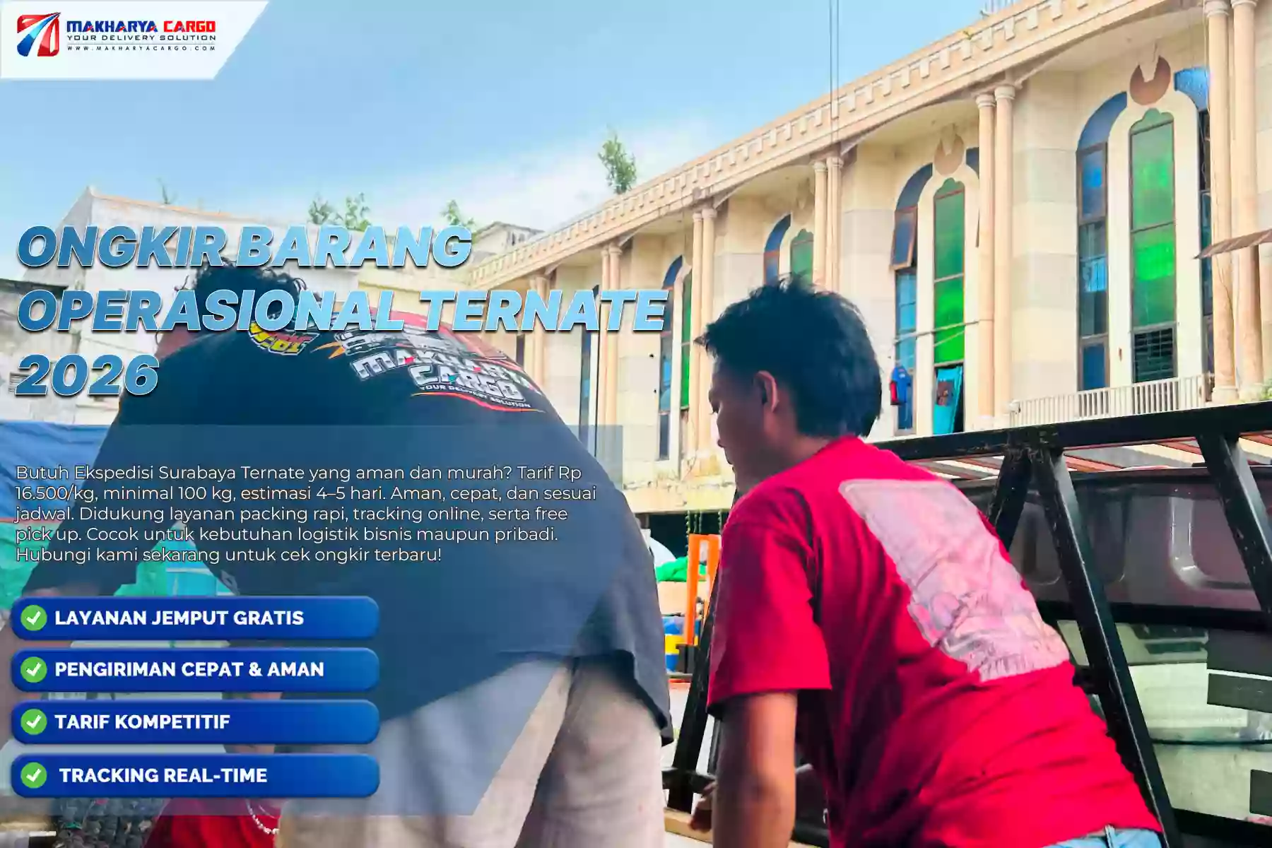 Ongkir Barang Operasional Ternate