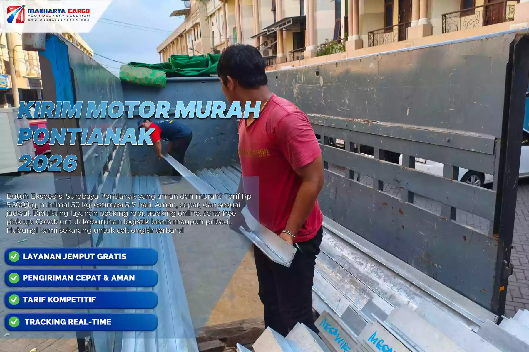 Kirim Motor Murah Pontianak