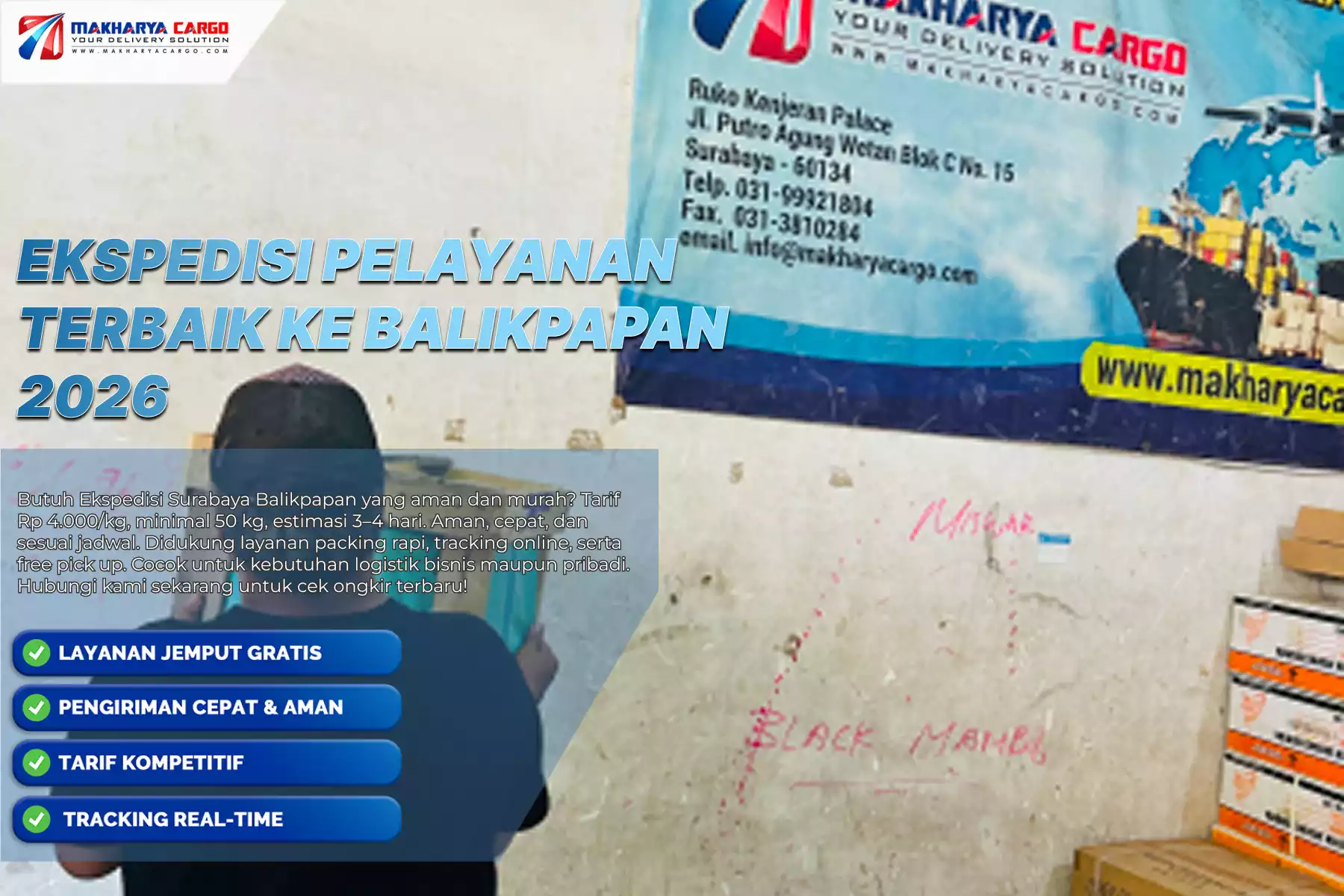 Ekspedisi Pelayanan Terbaik ke Balikpapan