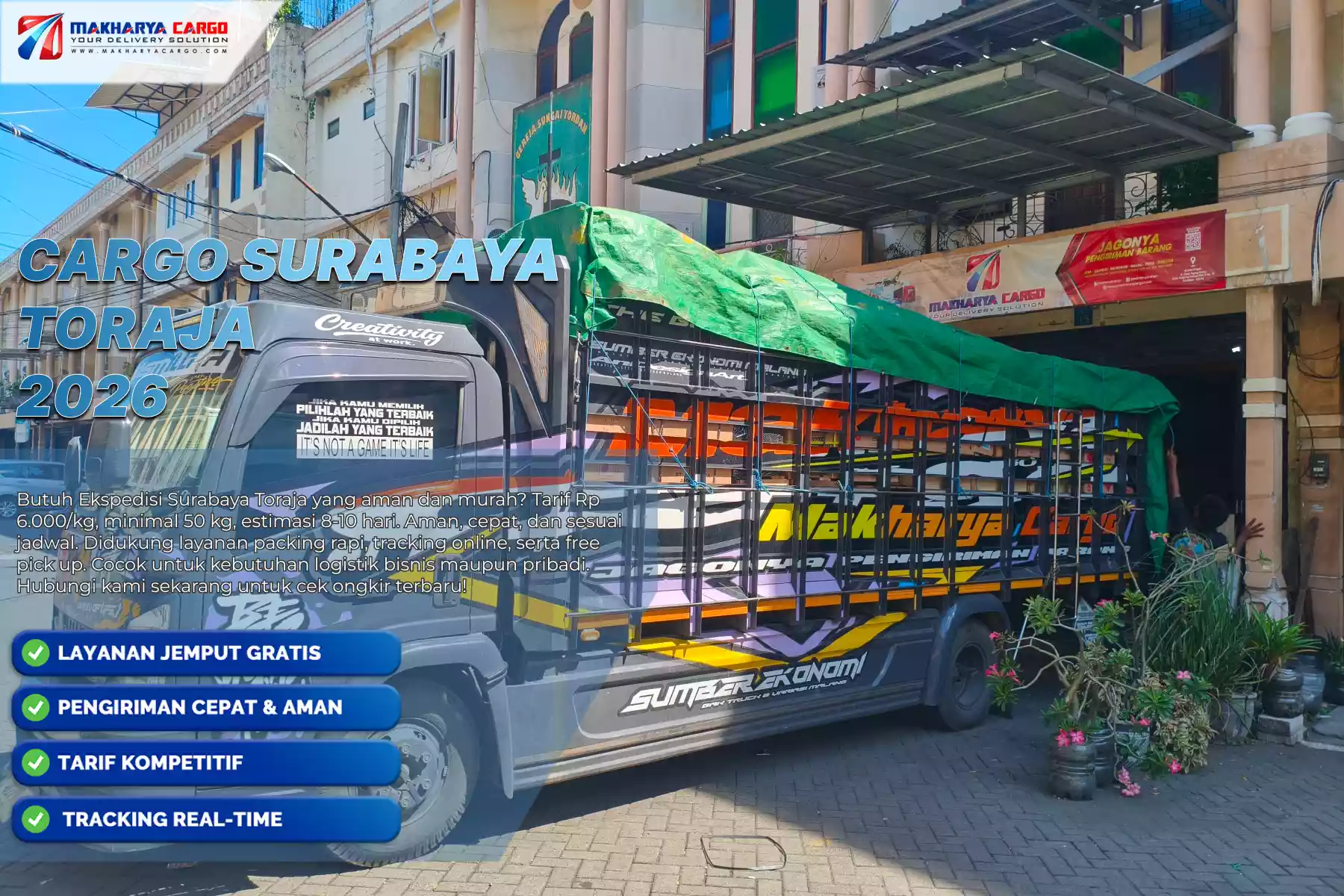 Cargo Surabaya Toraja
