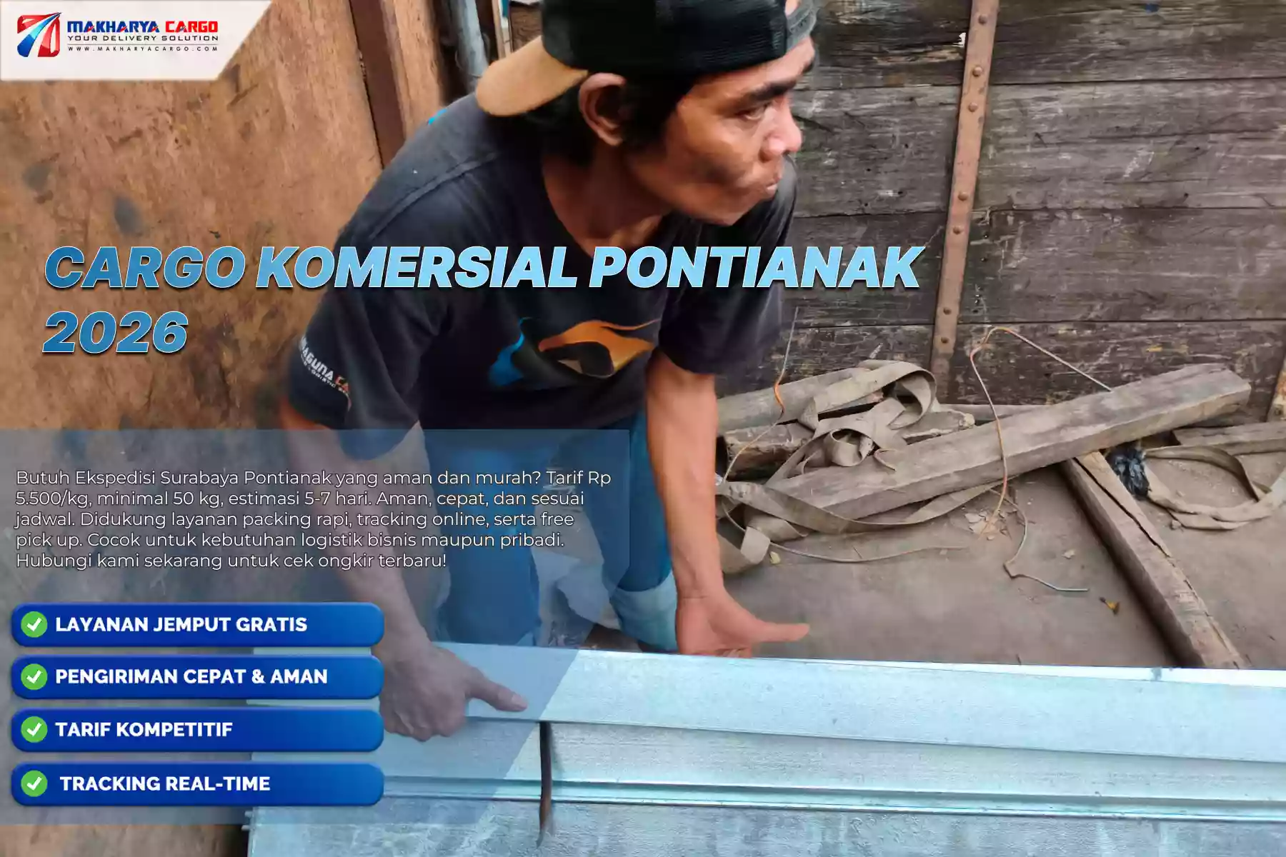 Cargo Komersial Pontianak