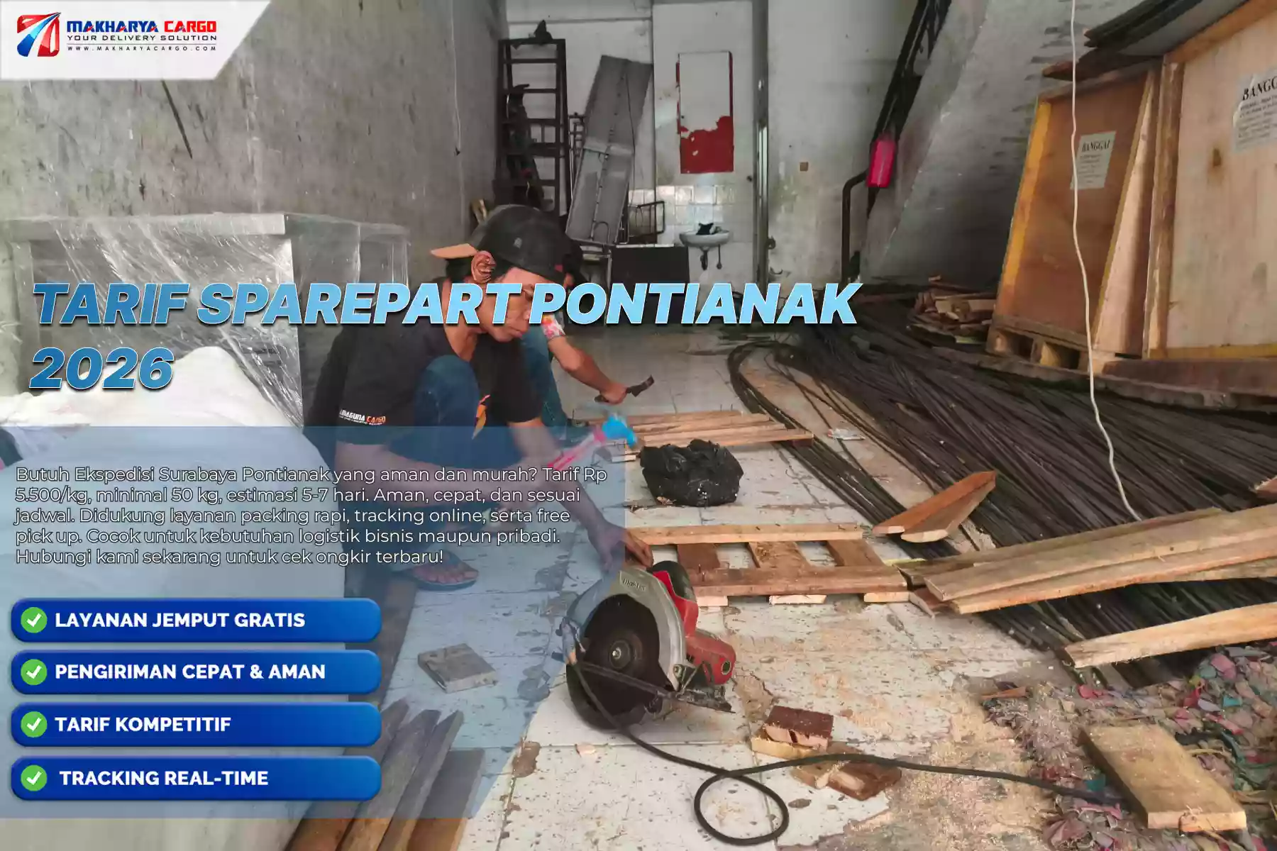 Tarif Sparepart Pontianak