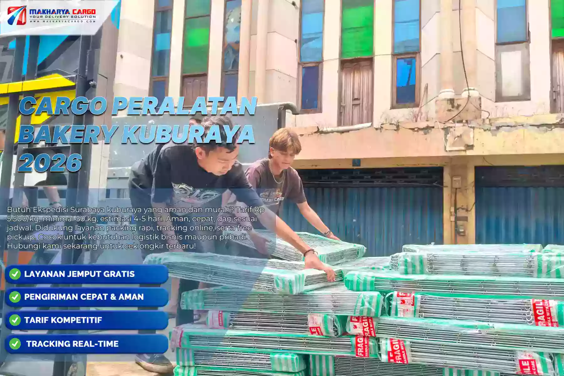Cargo Peralatan Bakery Kuburaya