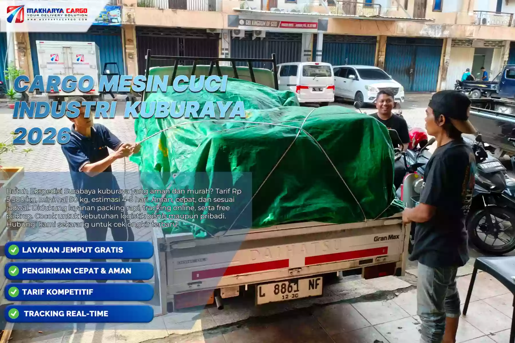 Cargo Mesin Cuci Industri Kuburaya