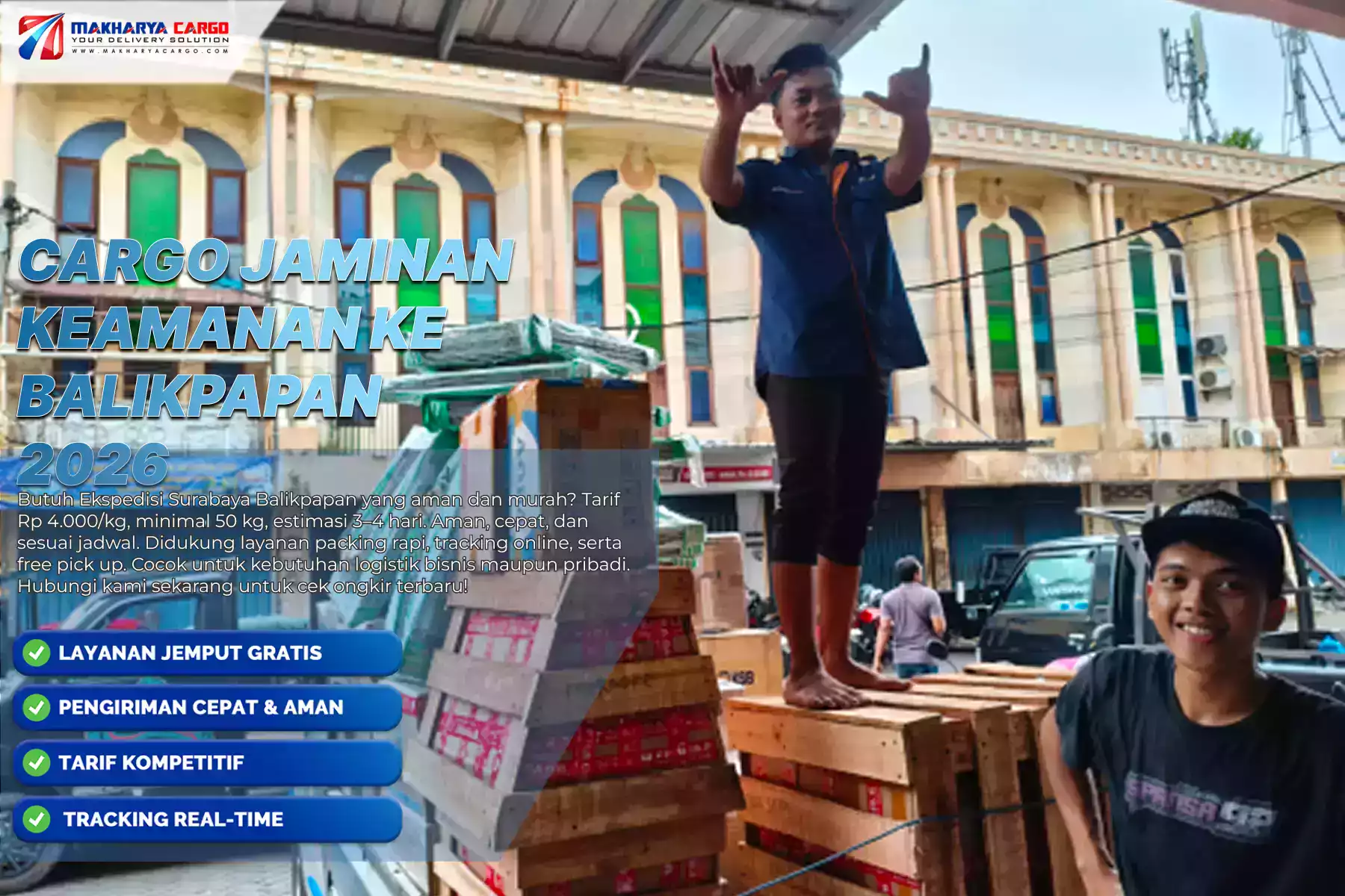 Cargo Jaminan Keamanan ke Balikpapan