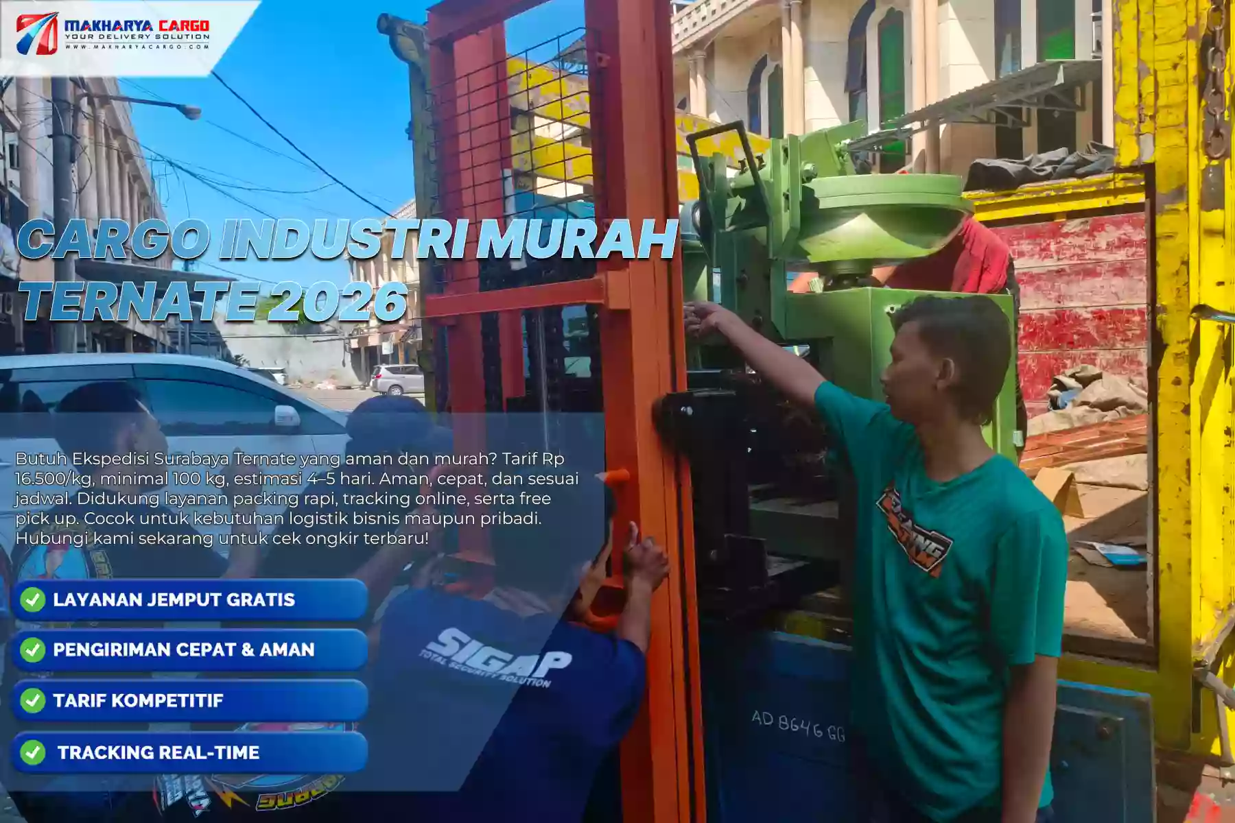 Cargo Industri Murah Ternate