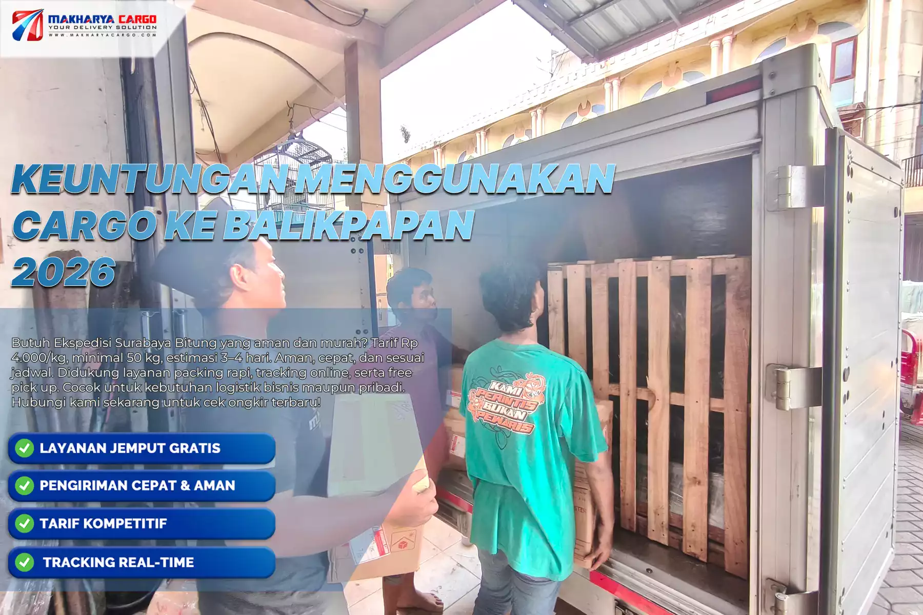 keuntungan menggunakan cargo ke balikpapan 
