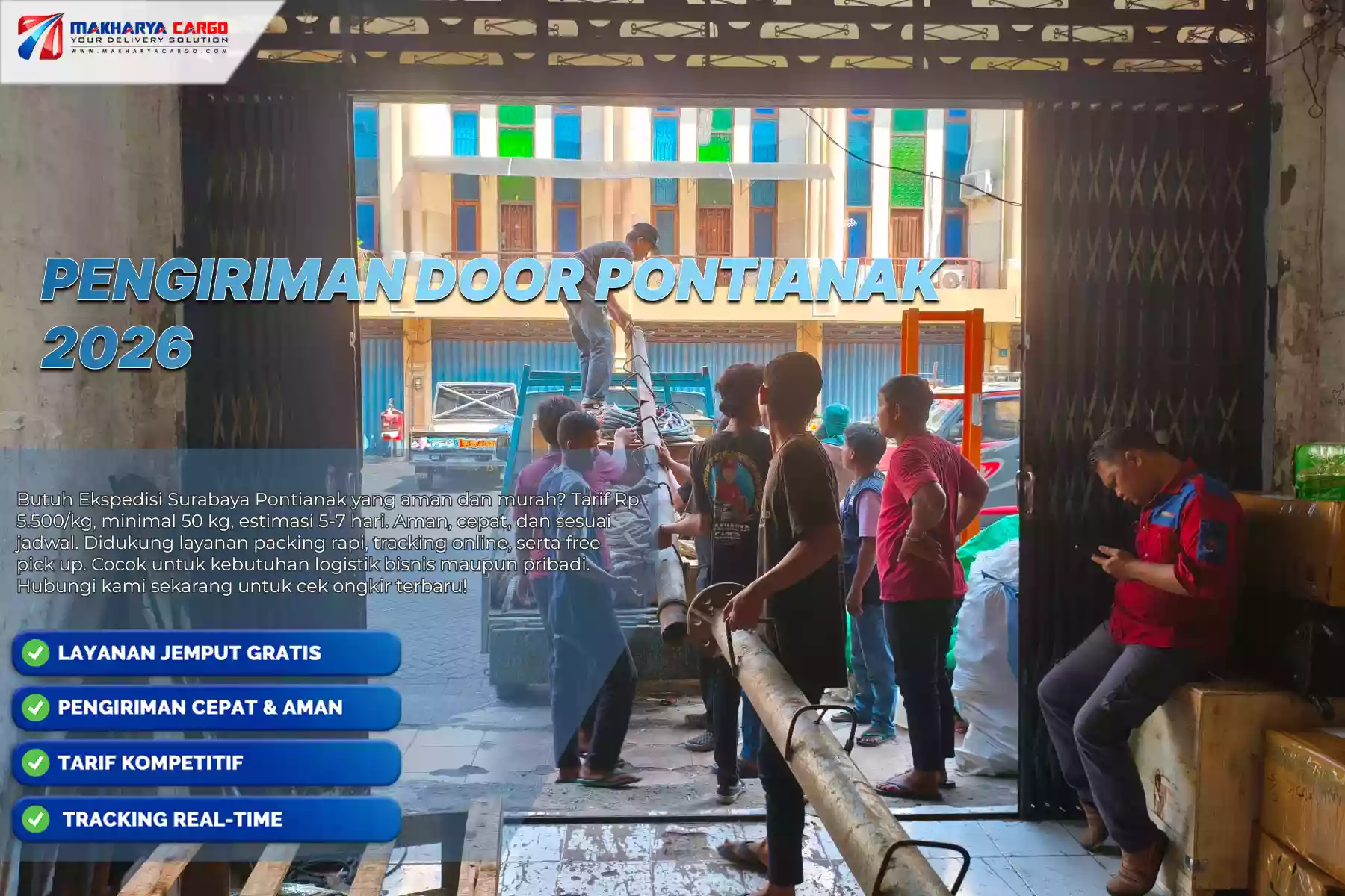 Pengiriman Door Pontianak