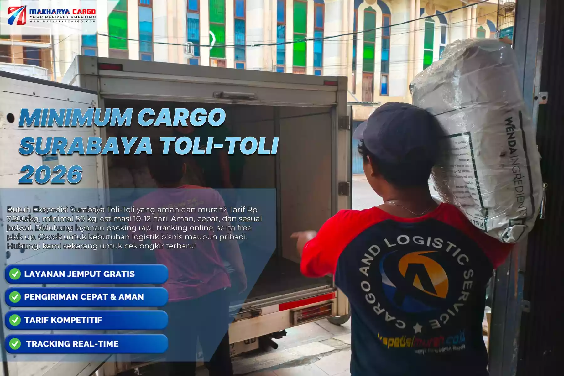 Minimum Cargo Surabaya Toli Toli