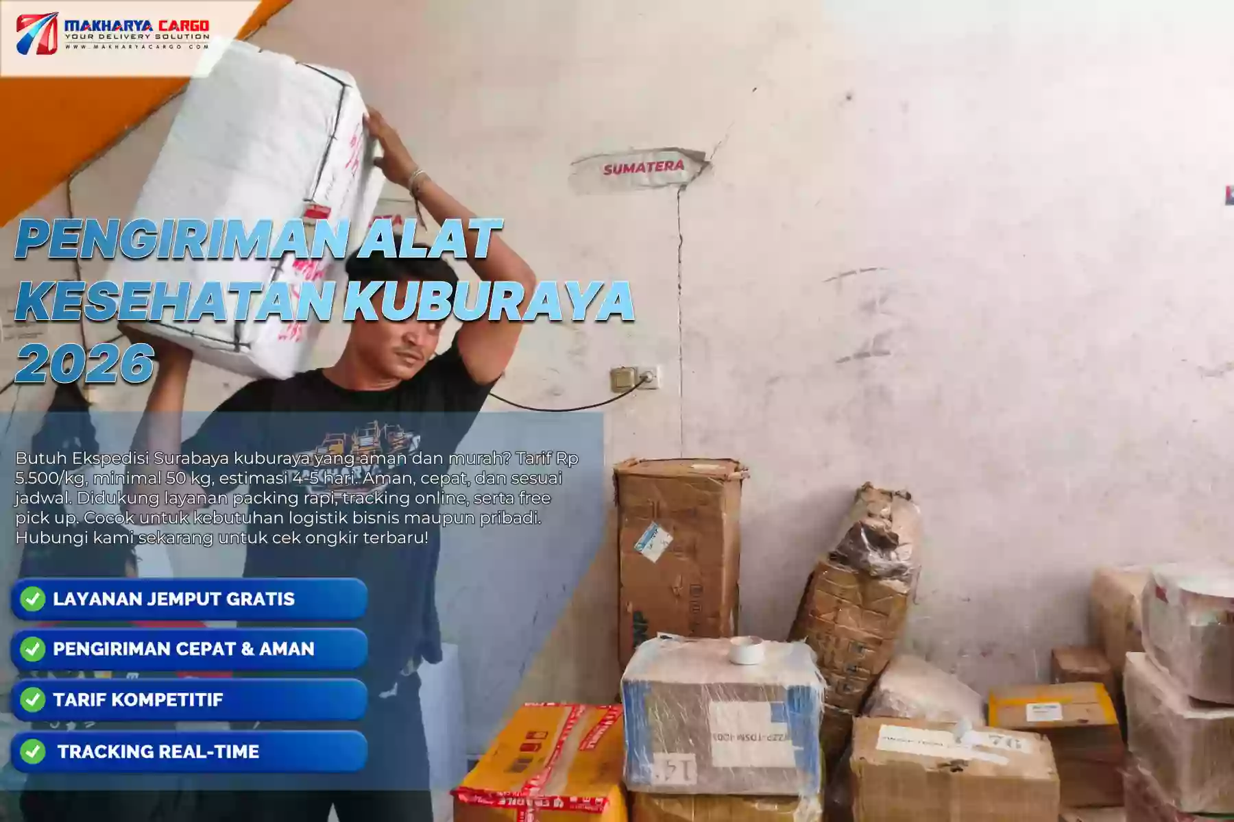 Pengiriman Alat Kesehatan Kuburaya