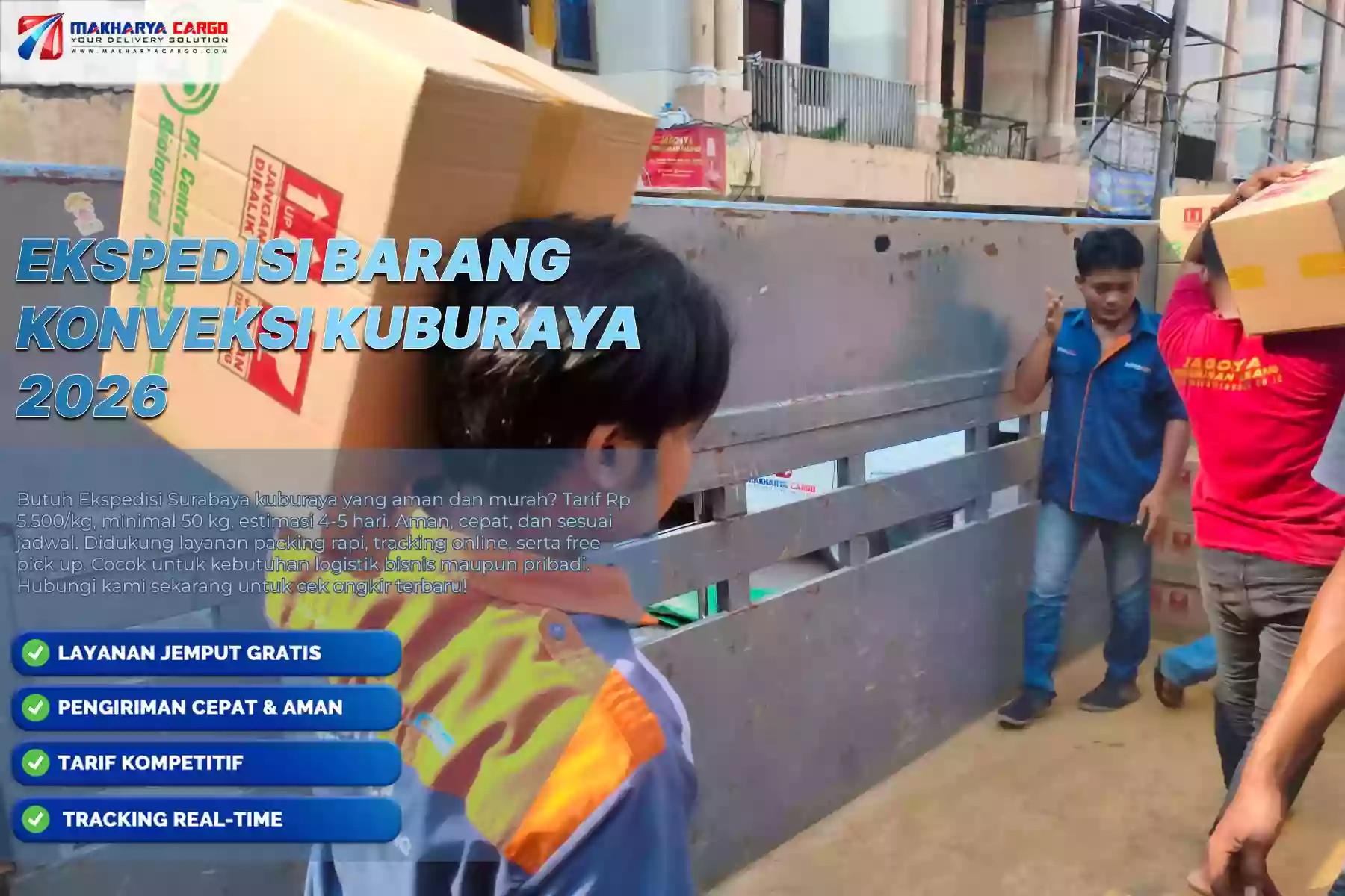 Ekspedisi Barang Konveksi Kuburaya
