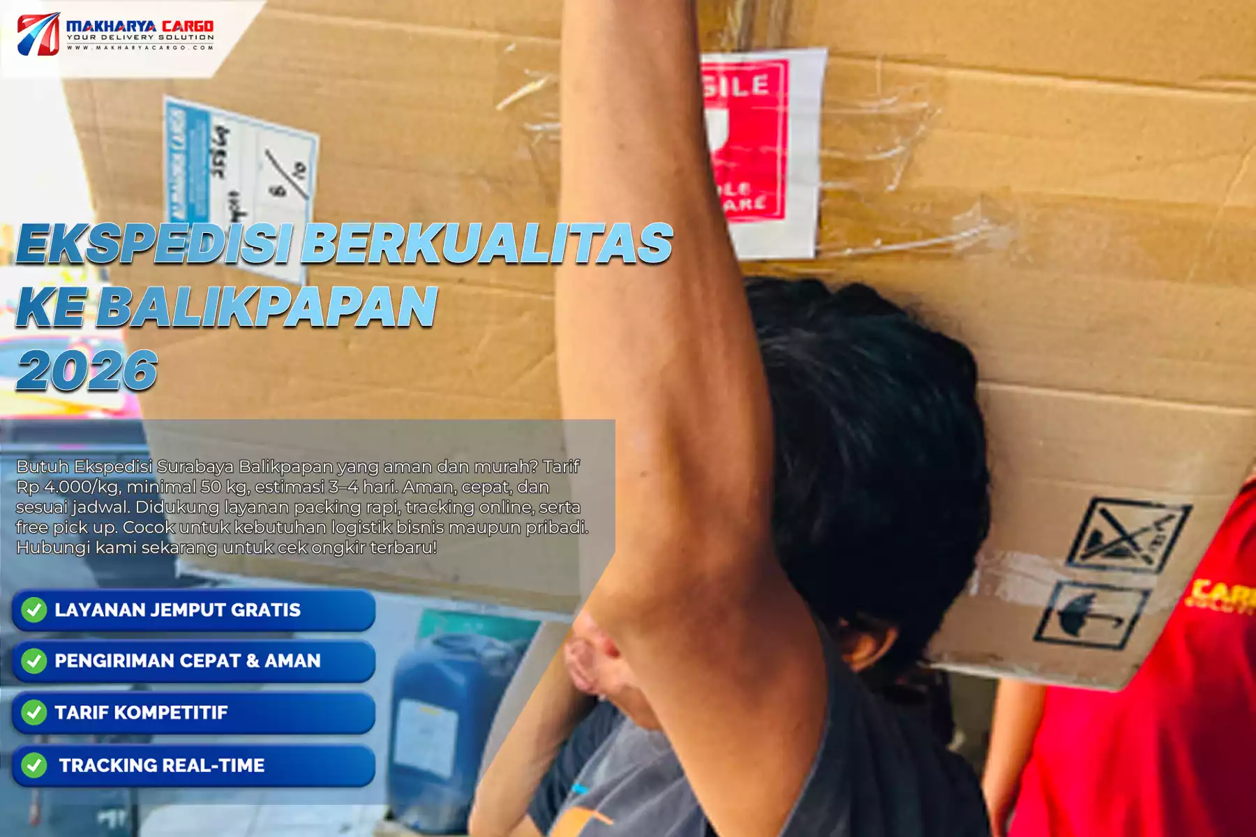 Ekspedisi Berkualitas ke Balikpapan