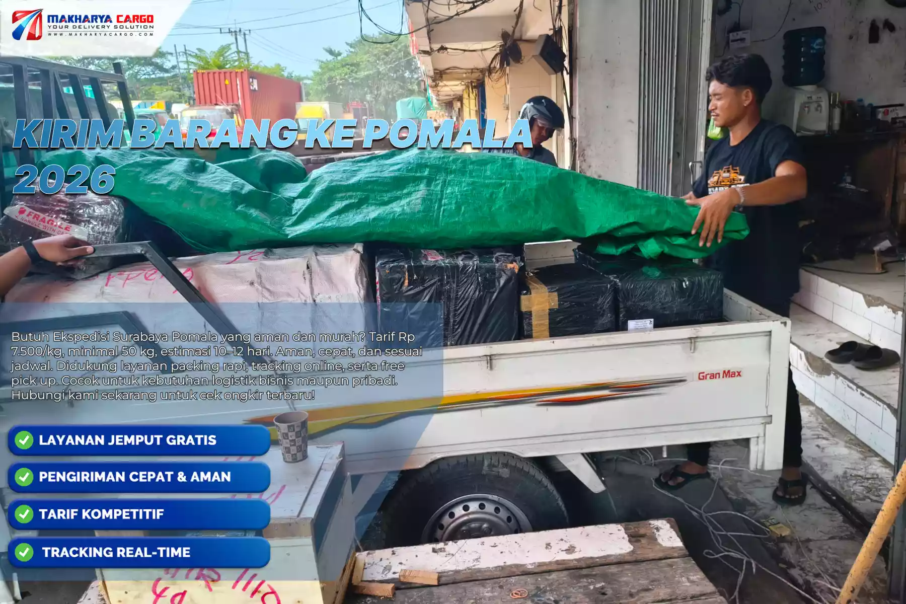 Kirim Barang ke Pomala