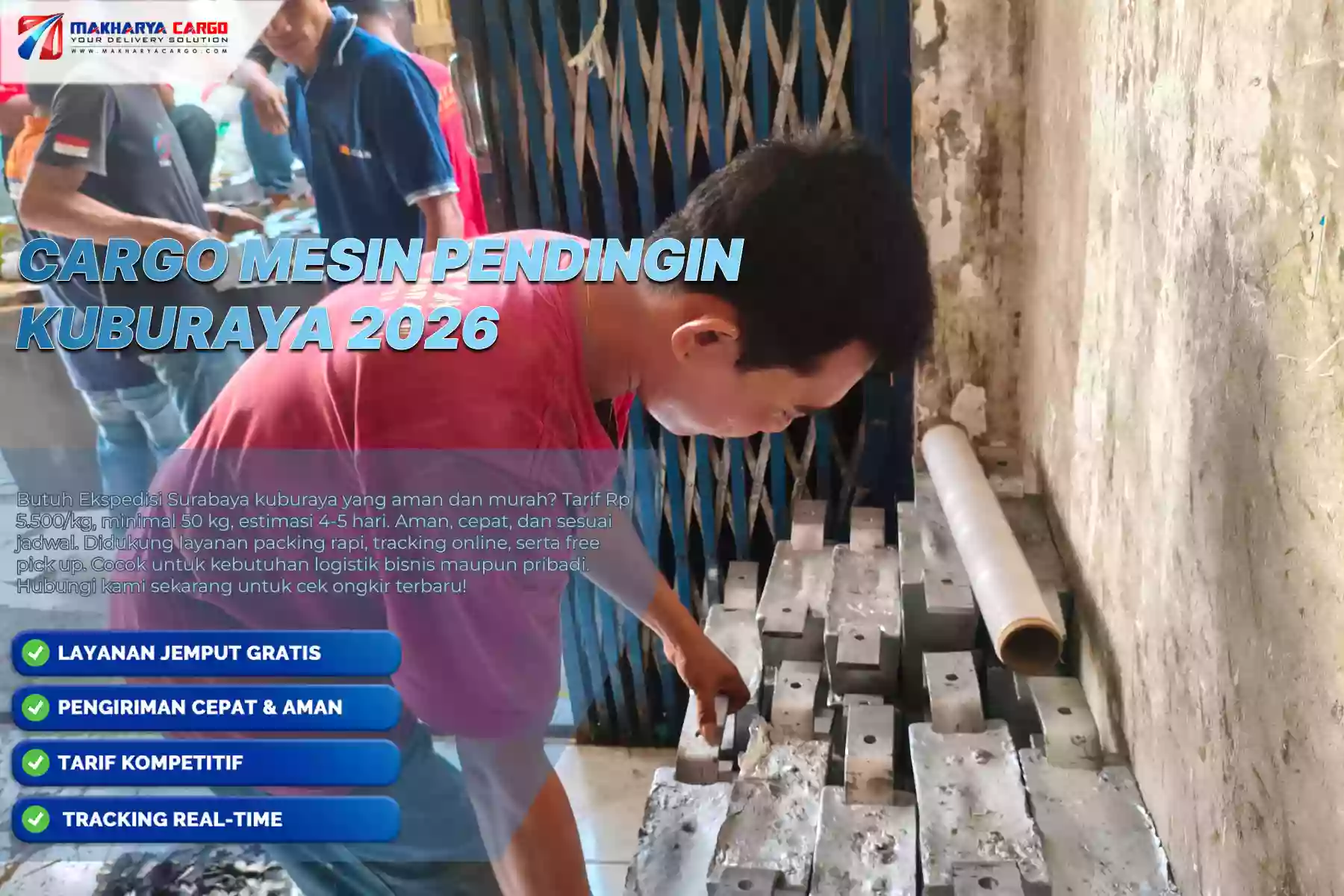 Cargo Mesin Pendingin Kuburaya