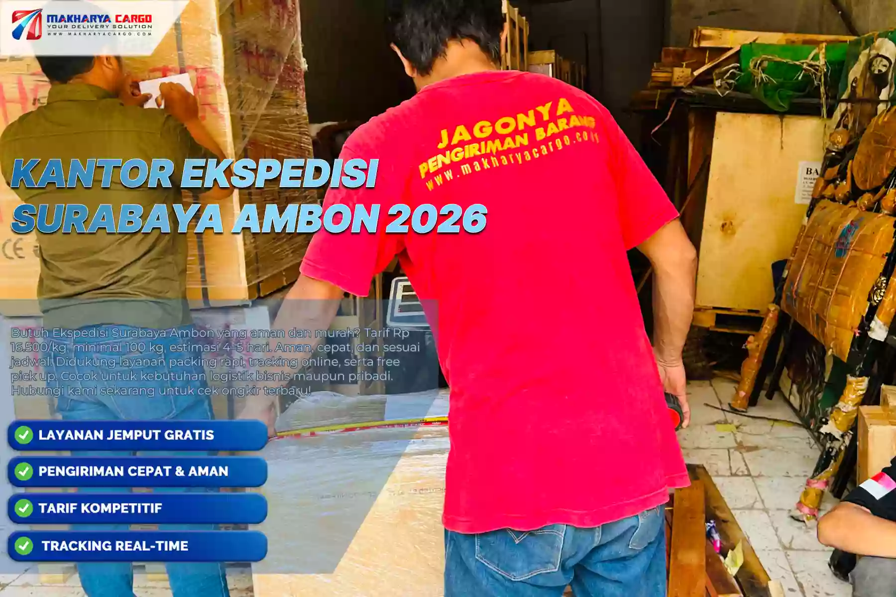 Kantor Ekspedisi Surabaya Ambon