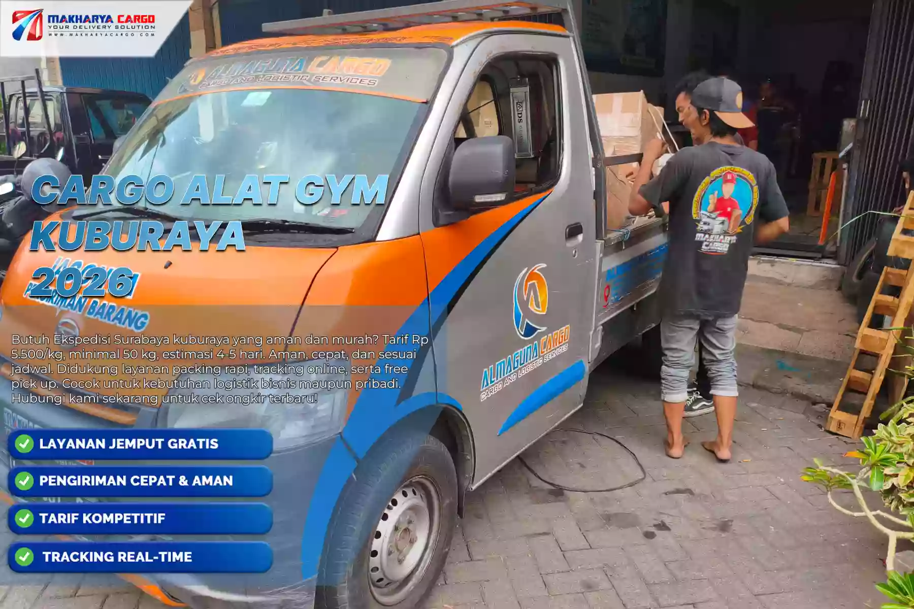 Cargo Alat Gym Kuburaya
