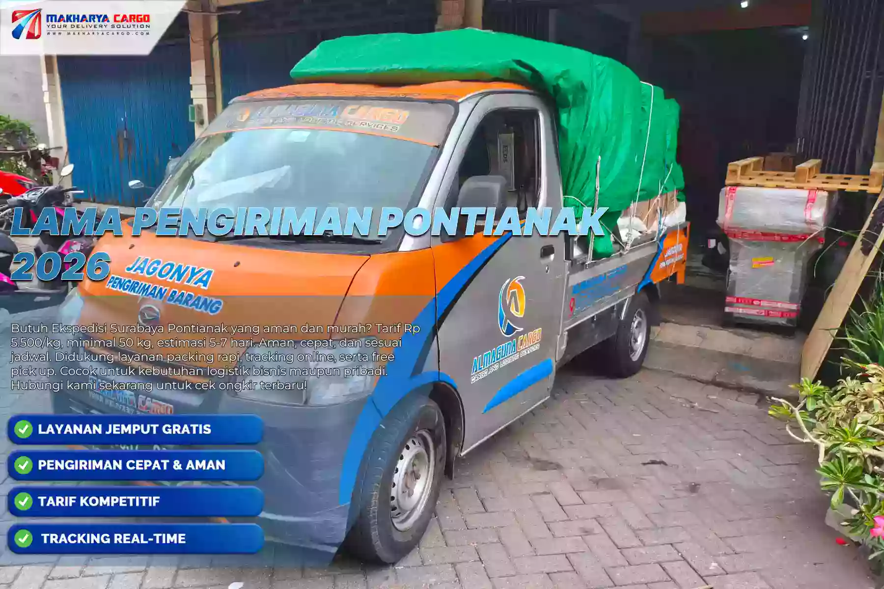 Lama Pengiriman Pontianak