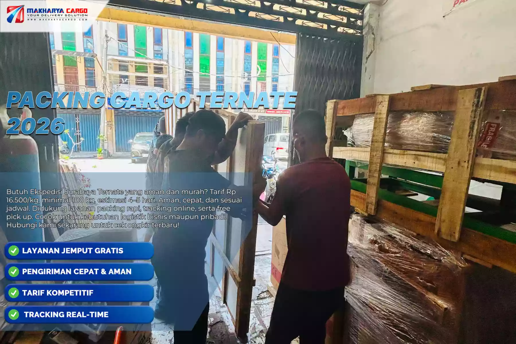 Packing Cargo Ternate