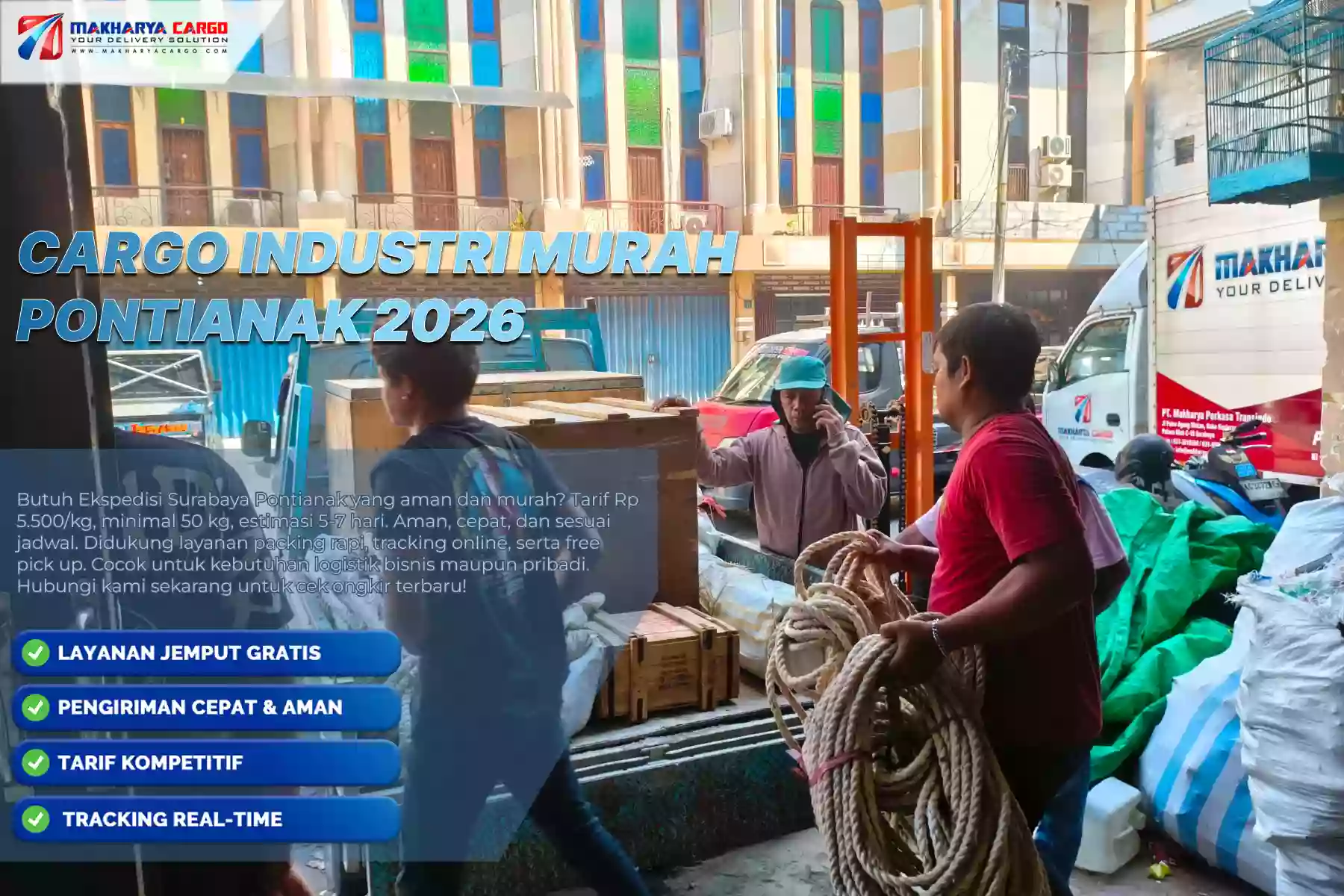 Cargo Industri Murah Pontianak