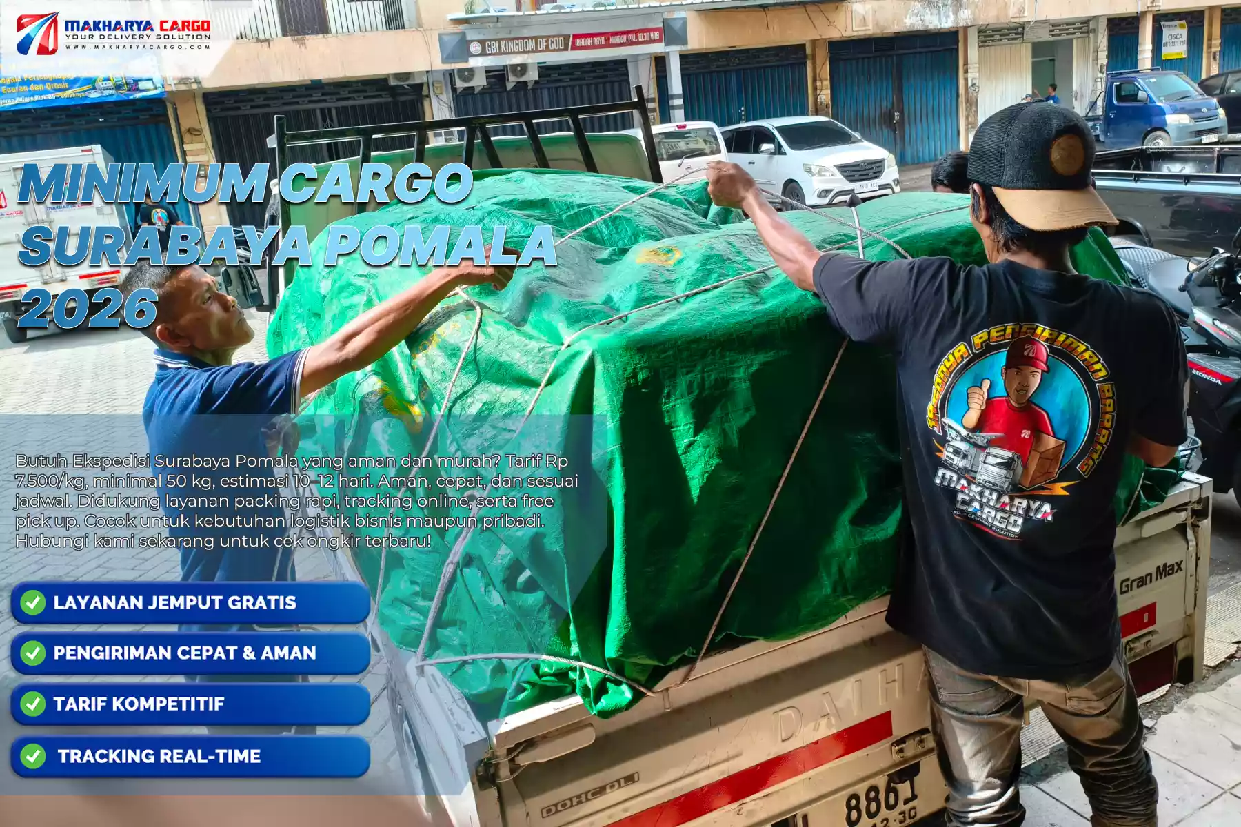 Minimum Cargo Surabaya Pomala