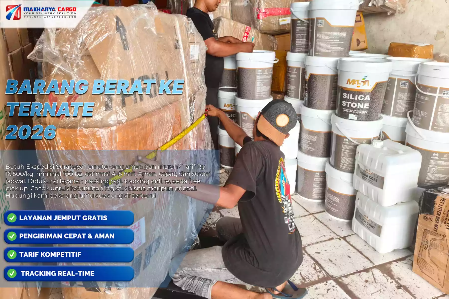 Barang Berat ke Ternate