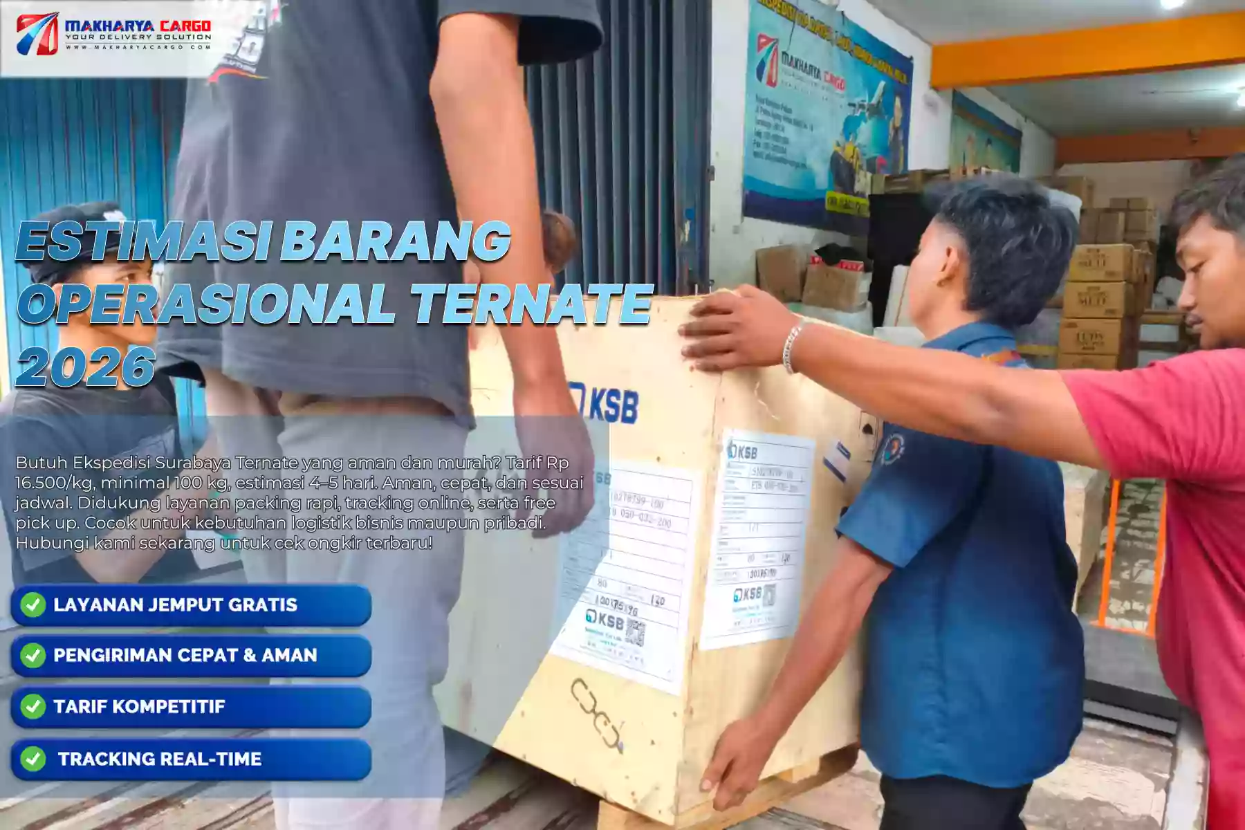 Estimasi Barang Operasional Ternate