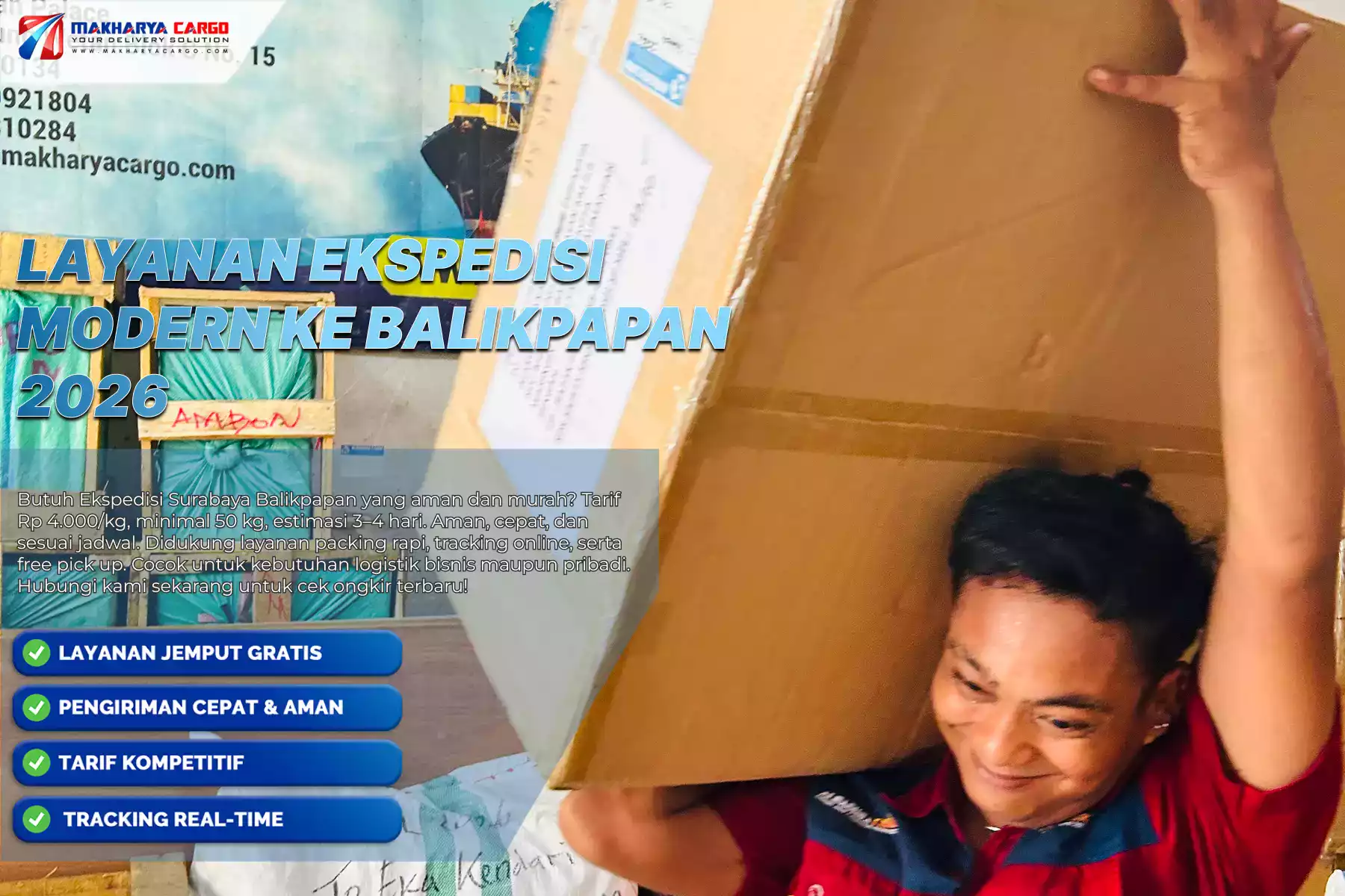 Layanan Ekspedisi Modern ke Balikpapan