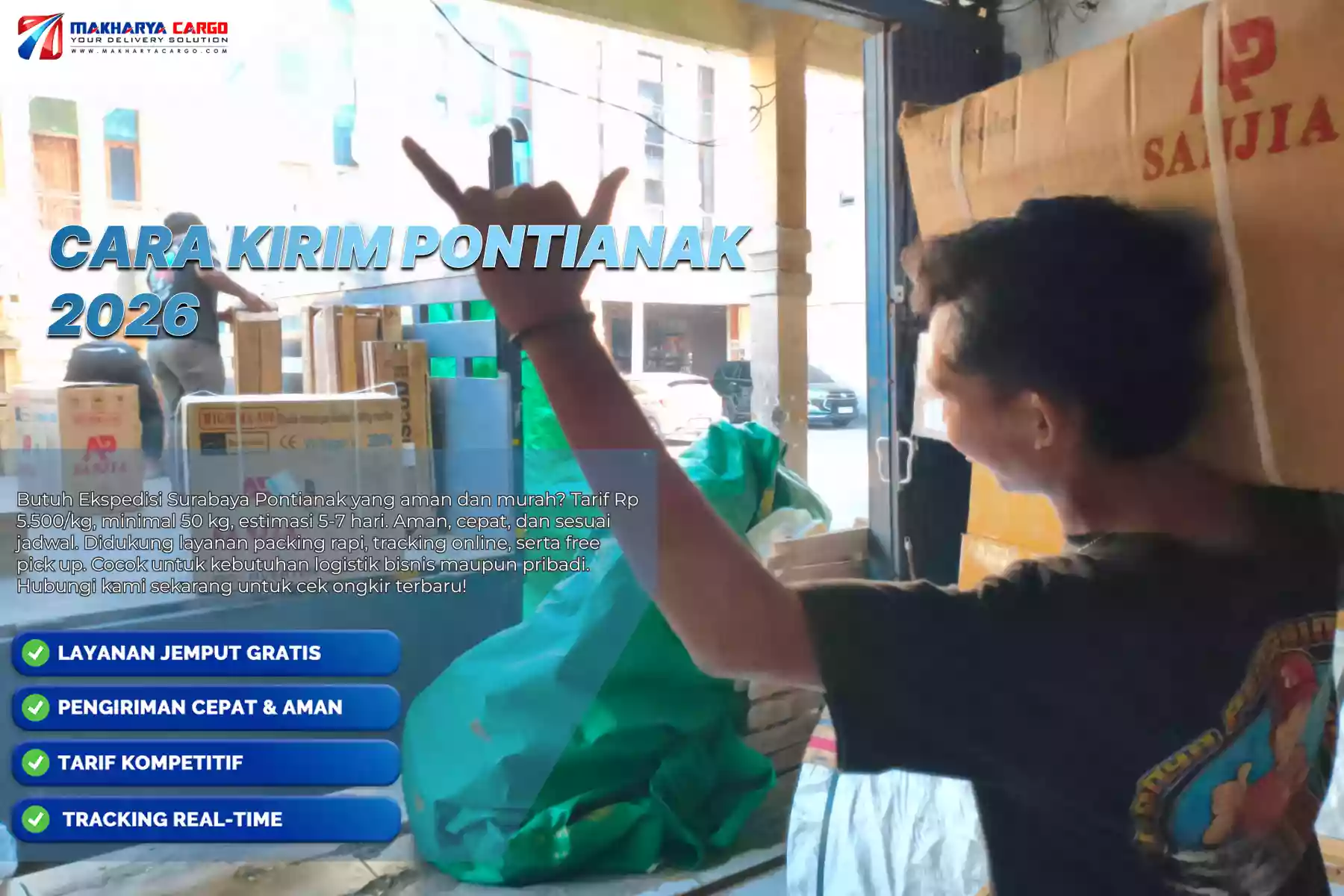 Cara Kirim Pontianak