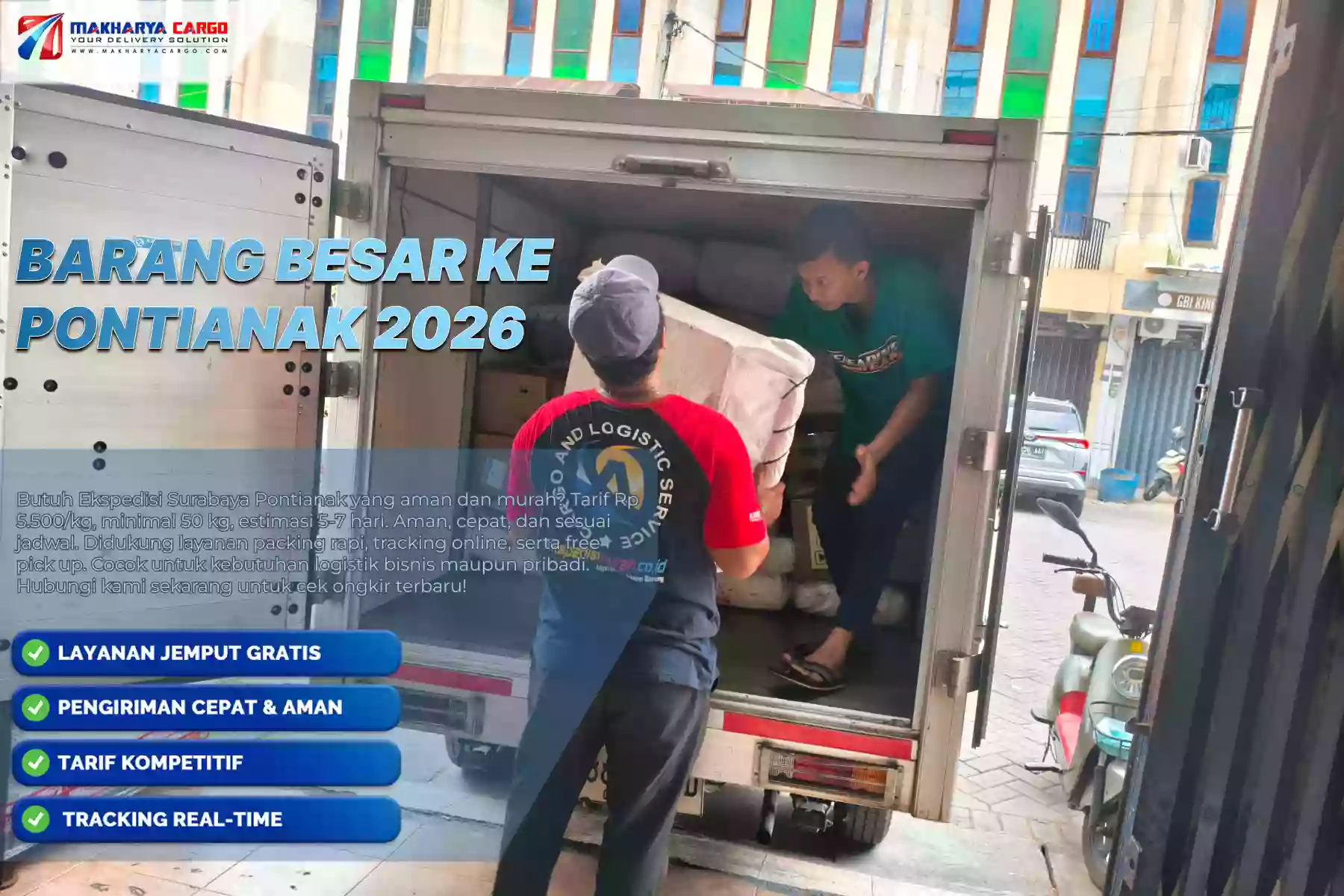 Barang Besar ke Pontianak