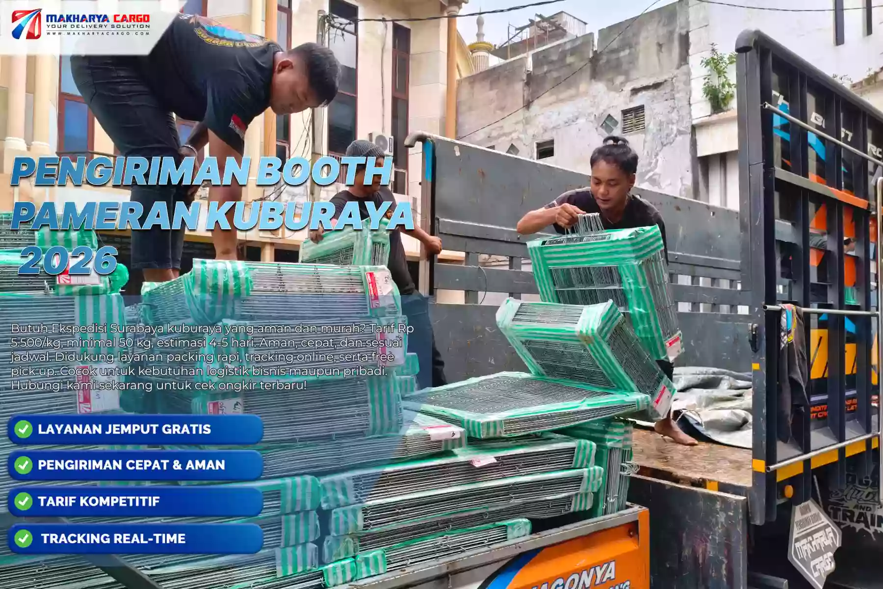 Pengiriman Booth Pameran Kuburaya