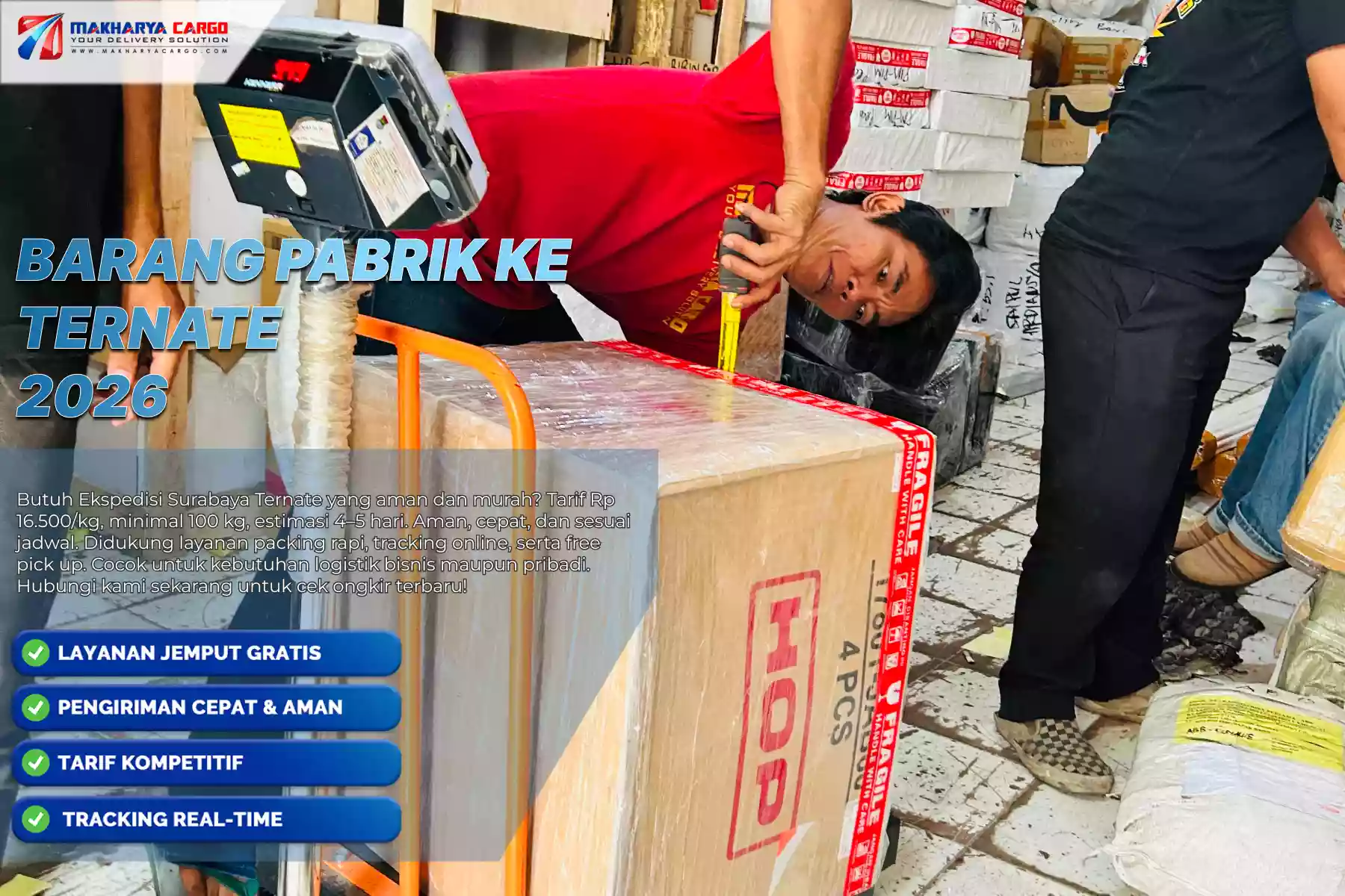 Barang Pabrik ke Ternate